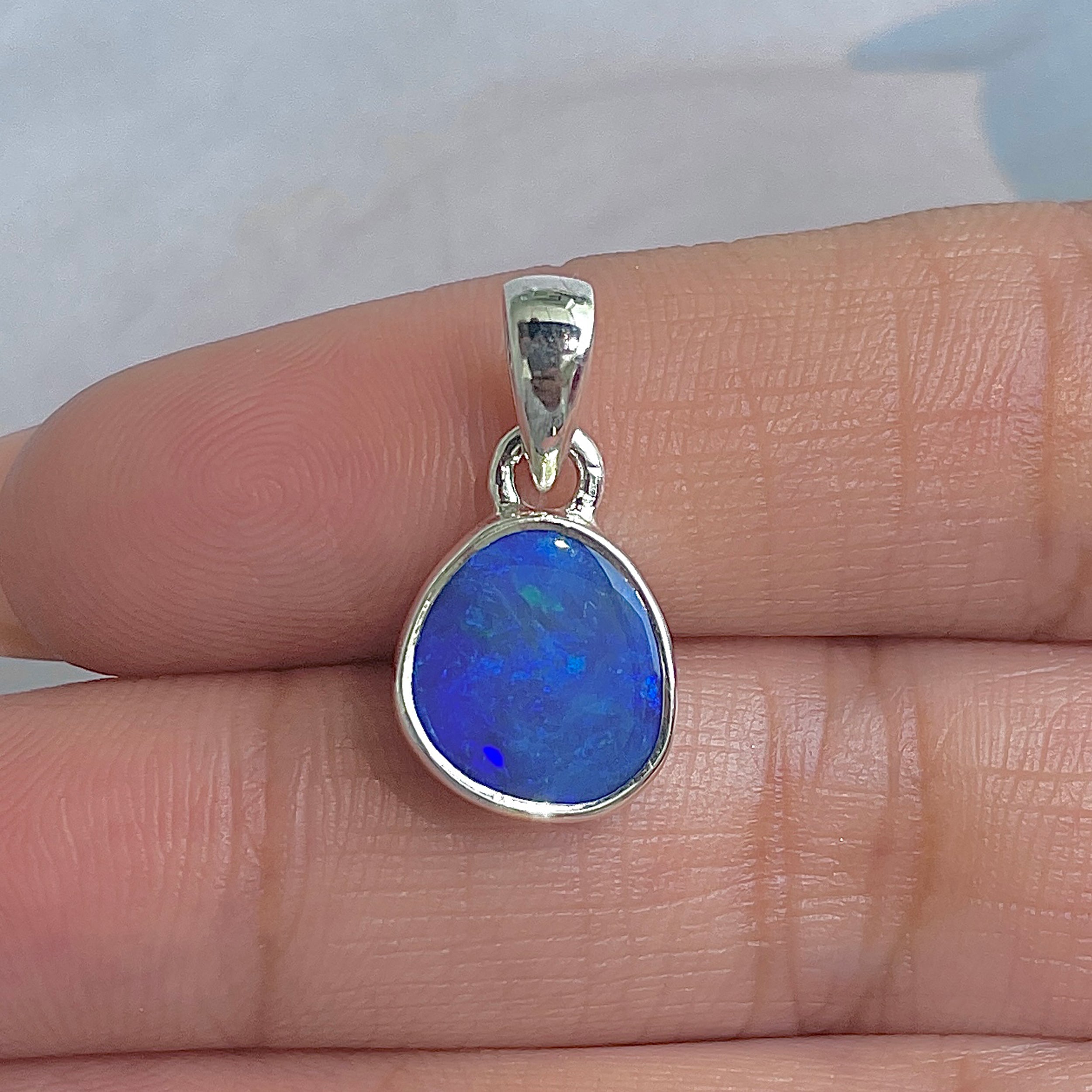 Australian Opal Pendant-(AOD-P-121.)