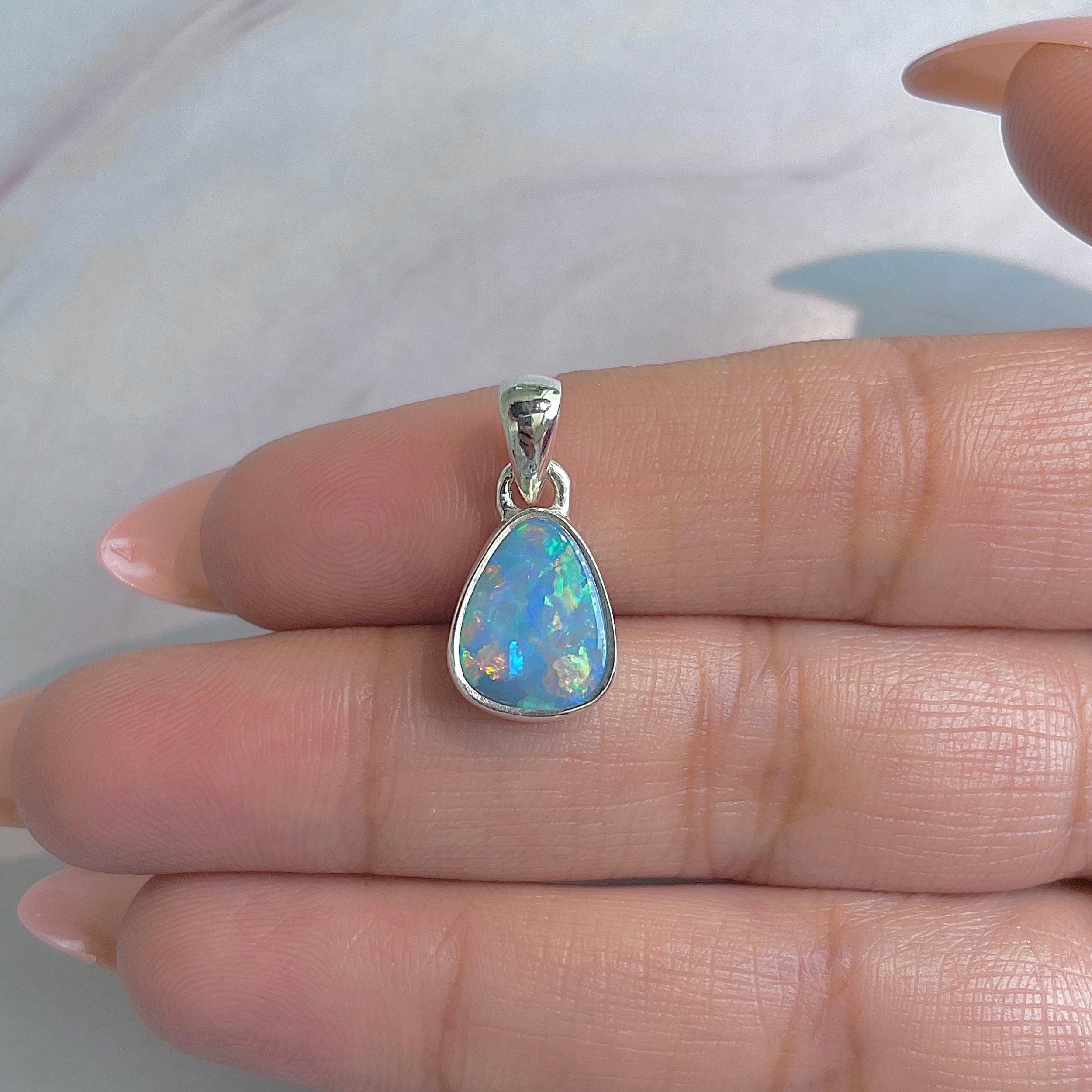 Australian Opal Pendant-(AOD-P-122.)