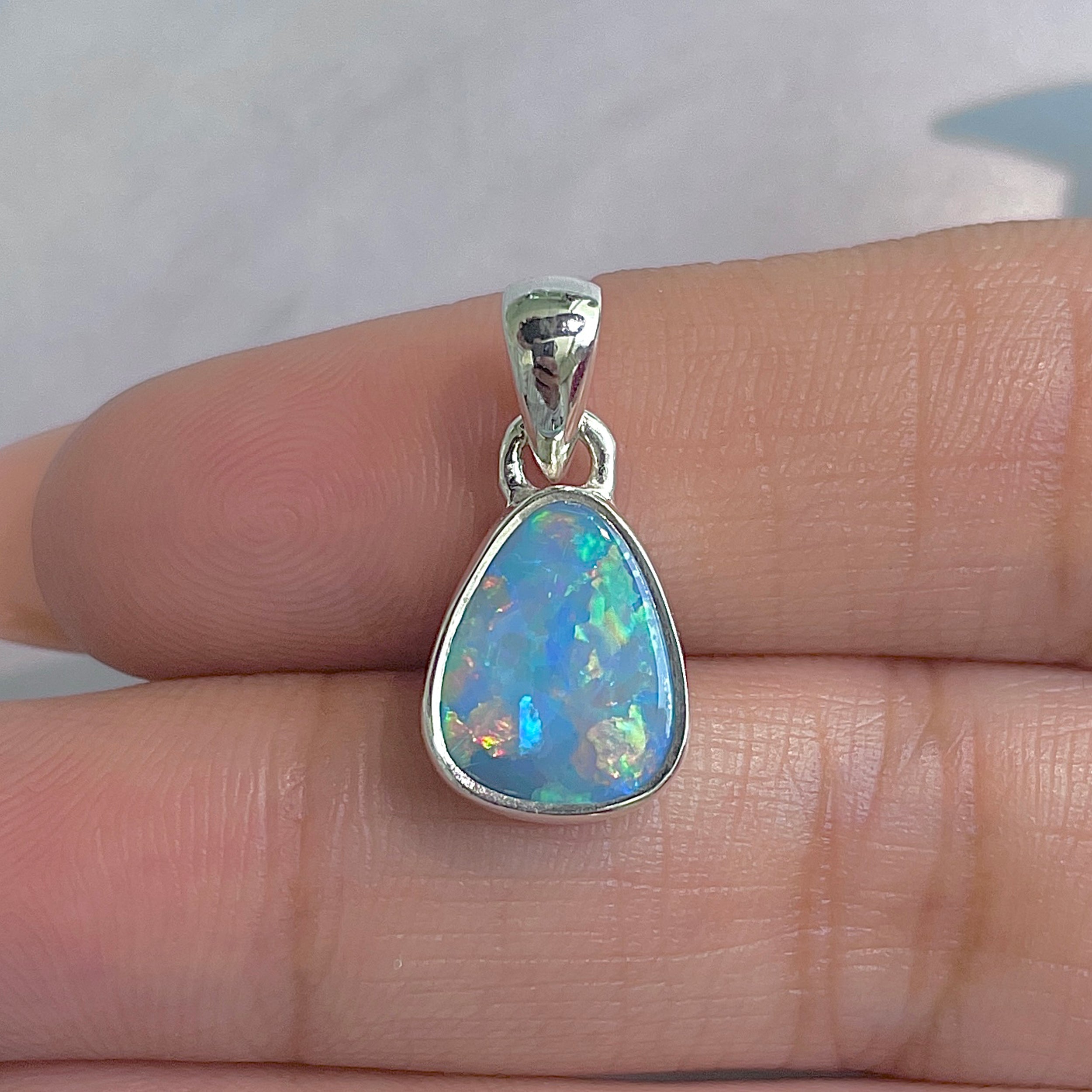 Australian Opal Pendant-(AOD-P-122.)