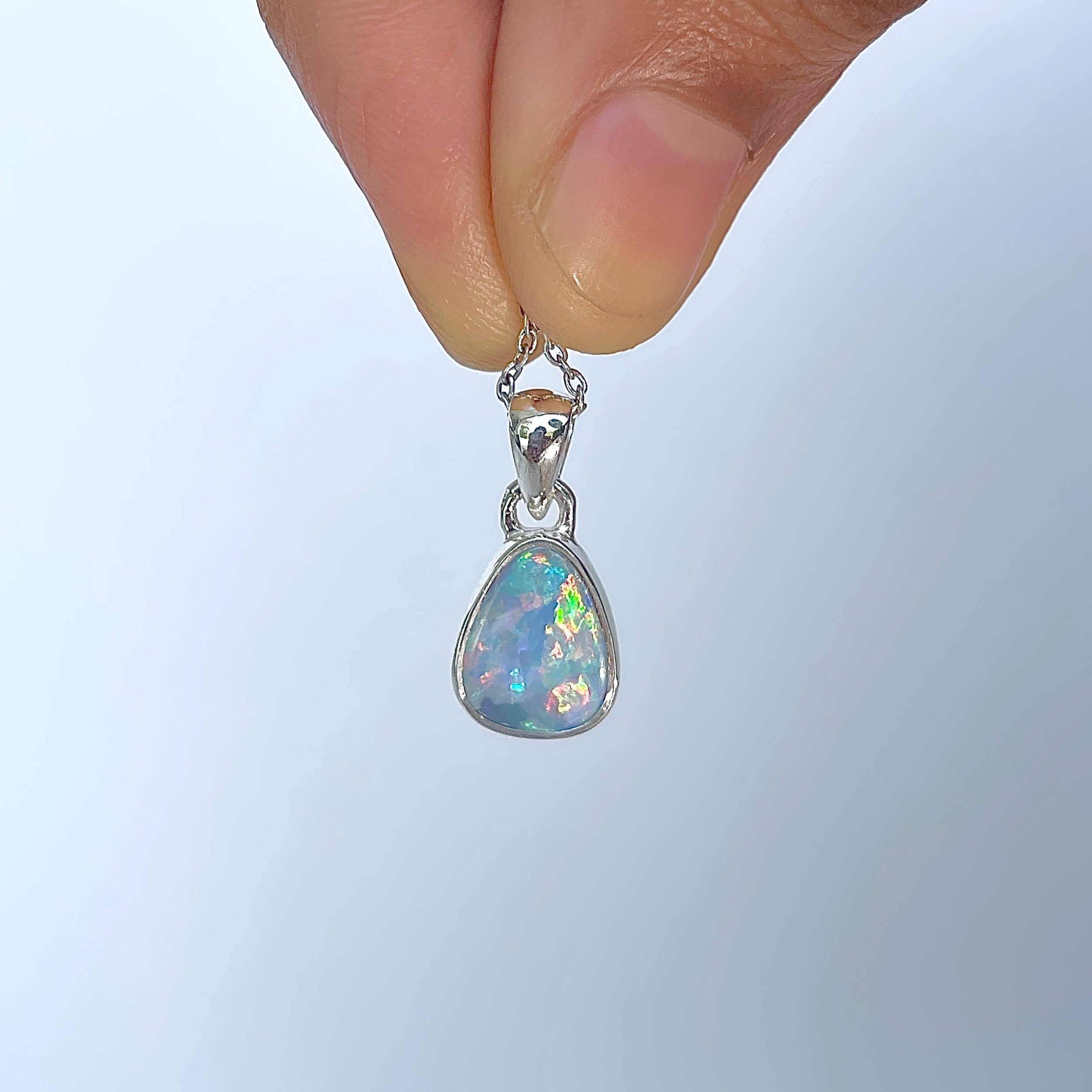 Australian Opal Pendant-(AOD-P-122.)