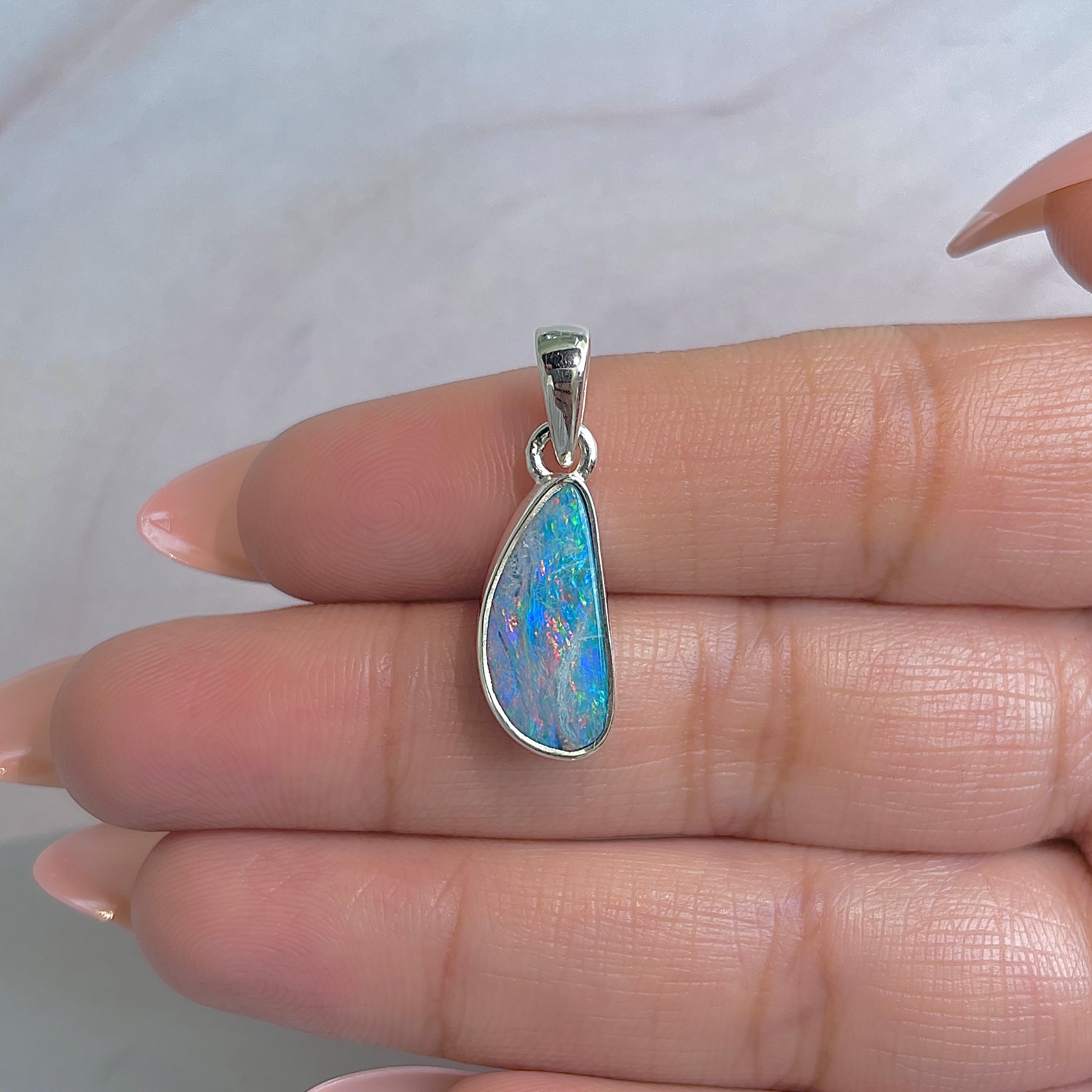 Australian Opal Pendant-(AOD-P-123.)