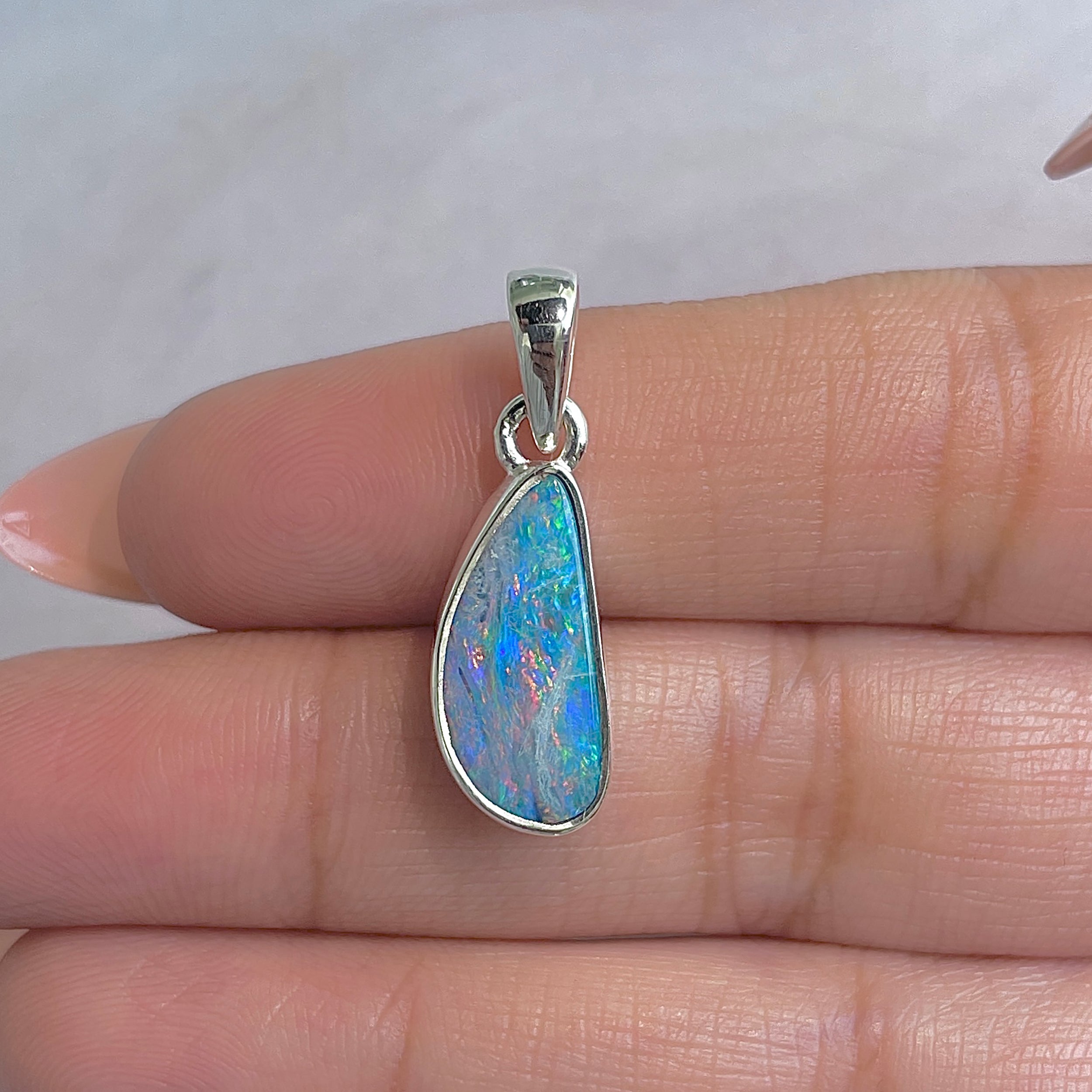 Australian Opal Pendant-(AOD-P-123.)