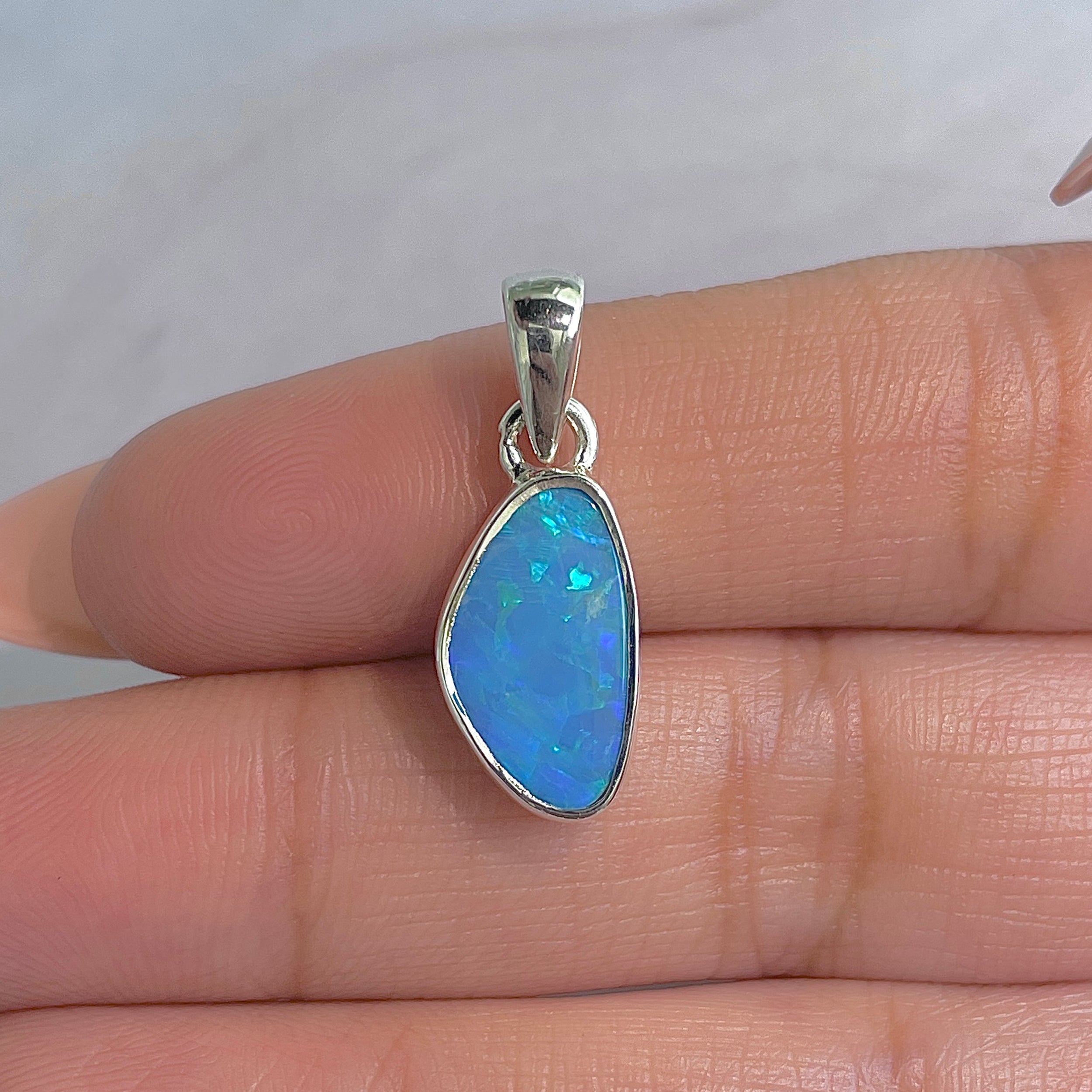 Australian Opal Pendant-(AOD-P-124.)
