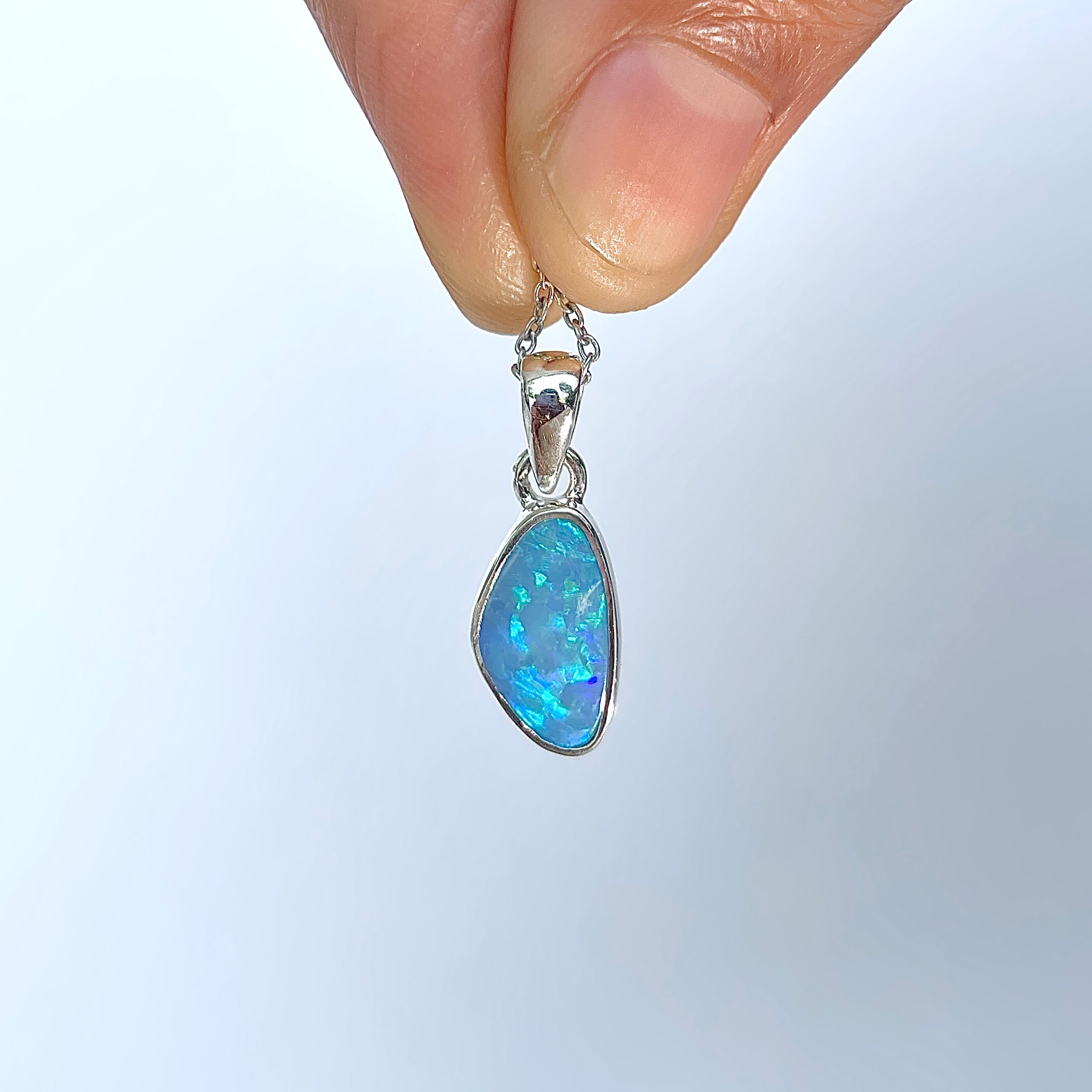 Australian Opal Pendant-(AOD-P-124.)