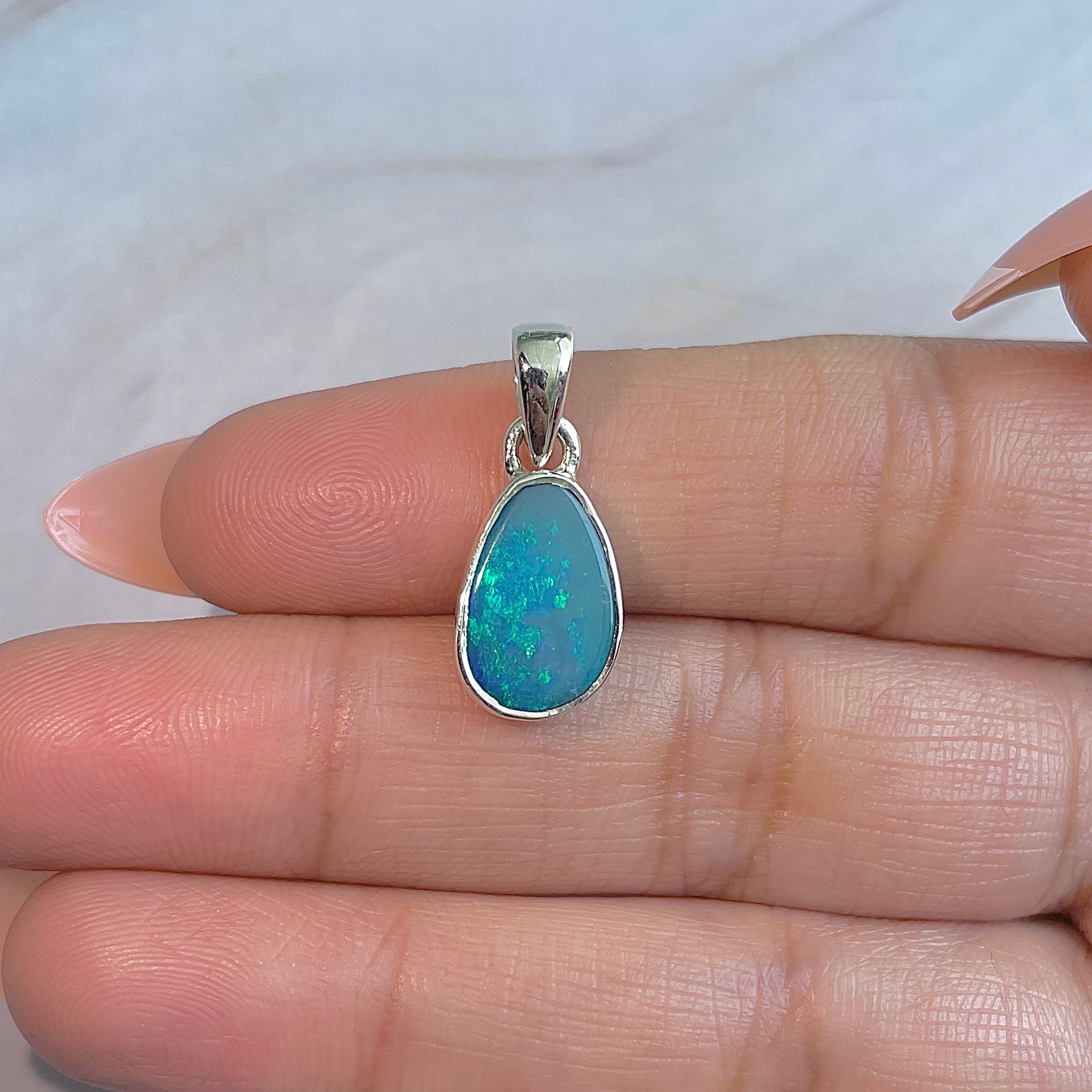 Australian Opal Pendant-(AOD-P-125.)