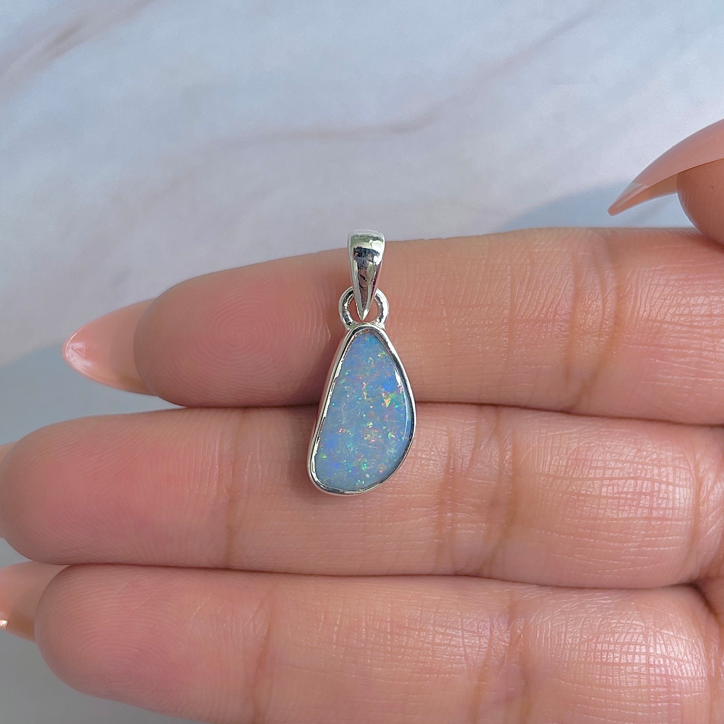 Australian Opal Pendant-(AOD-P-126.)