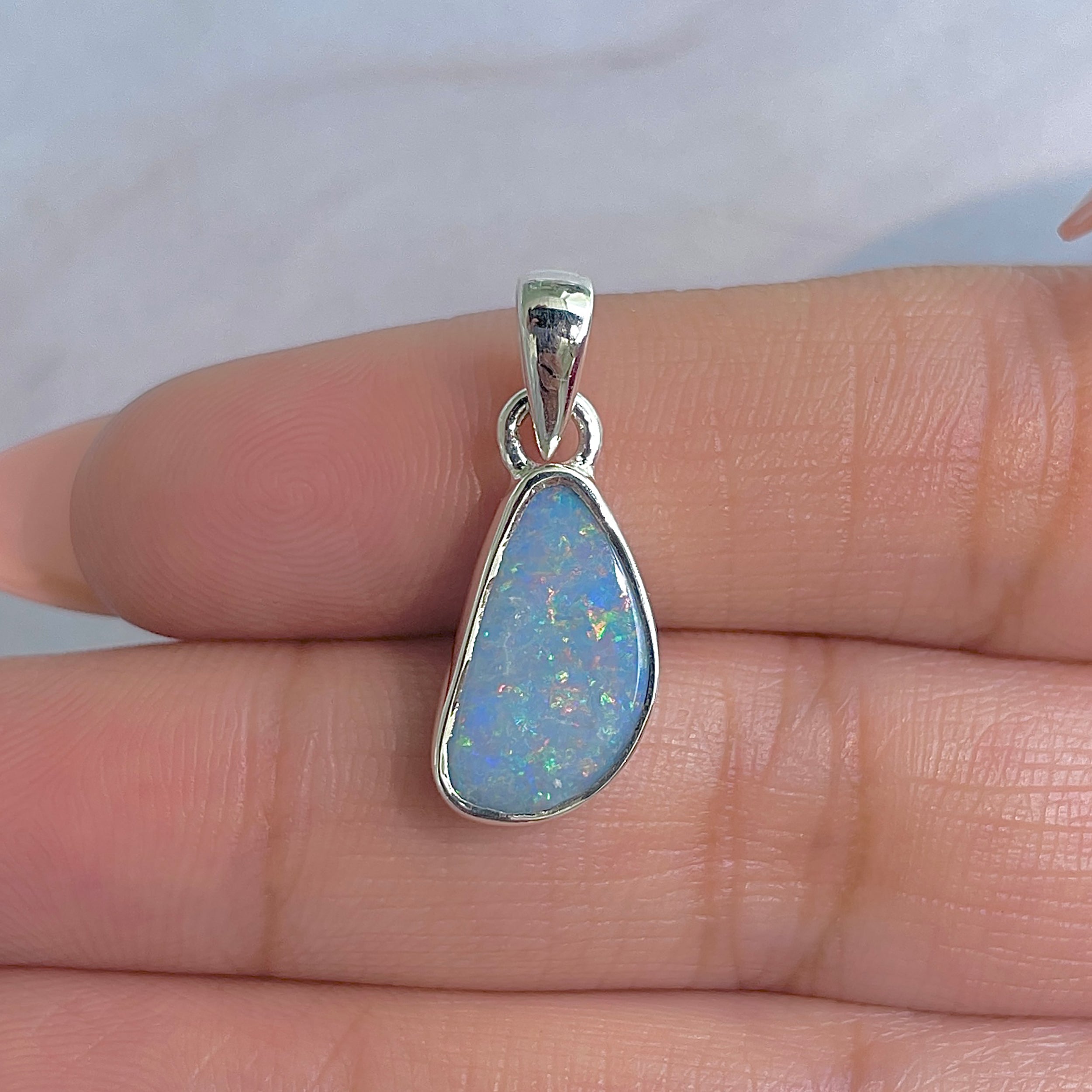 Australian Opal Pendant-(AOD-P-126.)