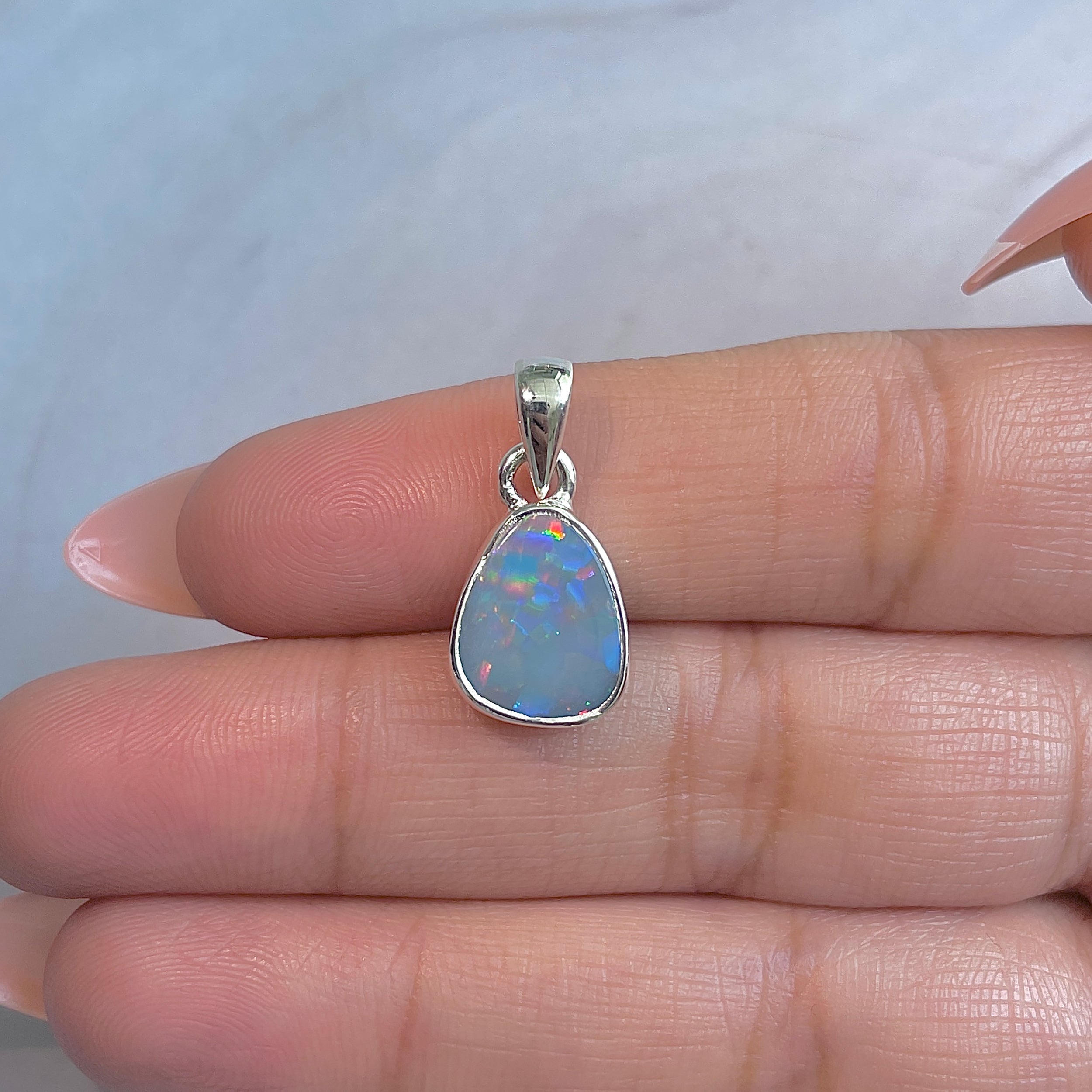 Australian Opal Pendant-(AOD-P-128.)