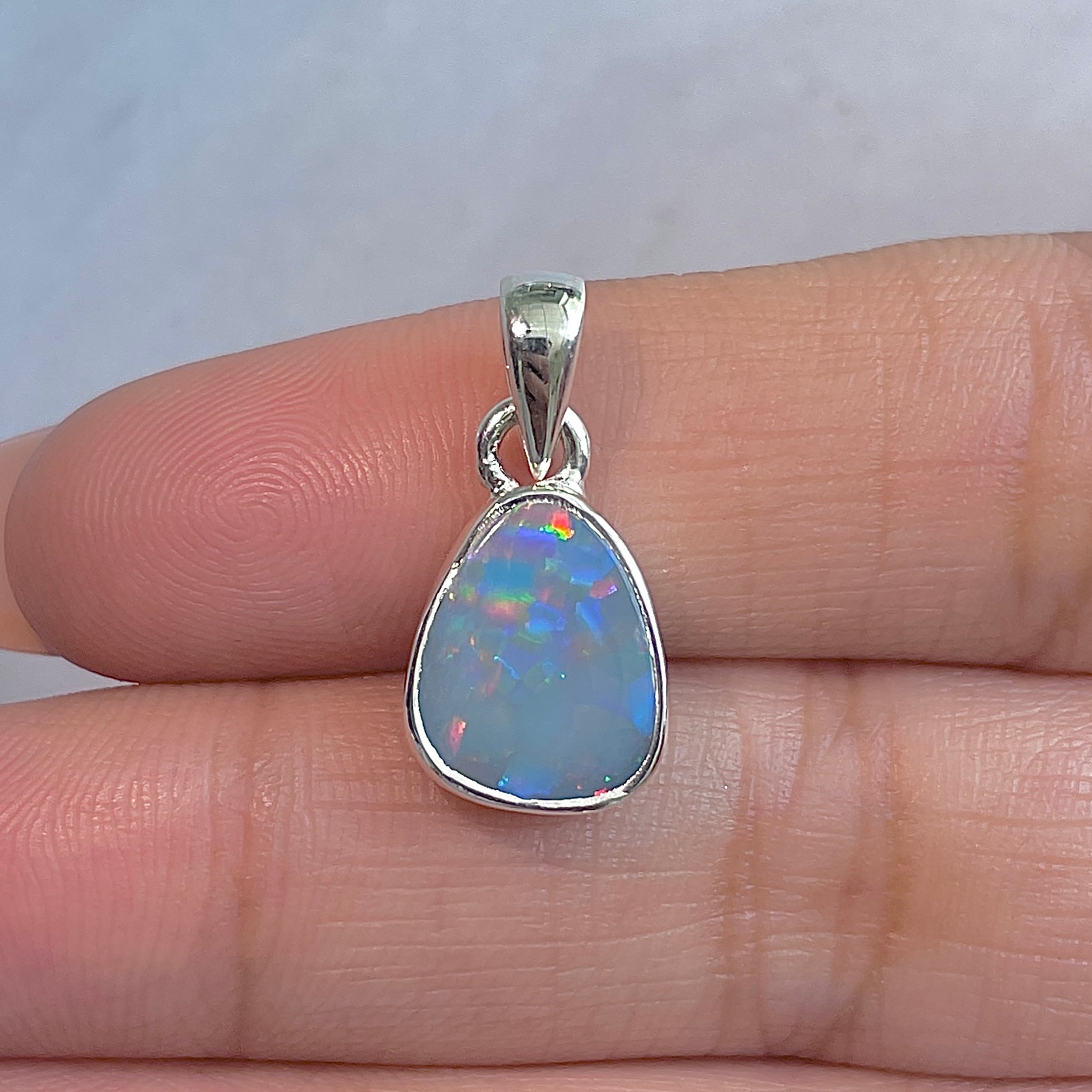 Australian Opal Pendant-(AOD-P-128.)