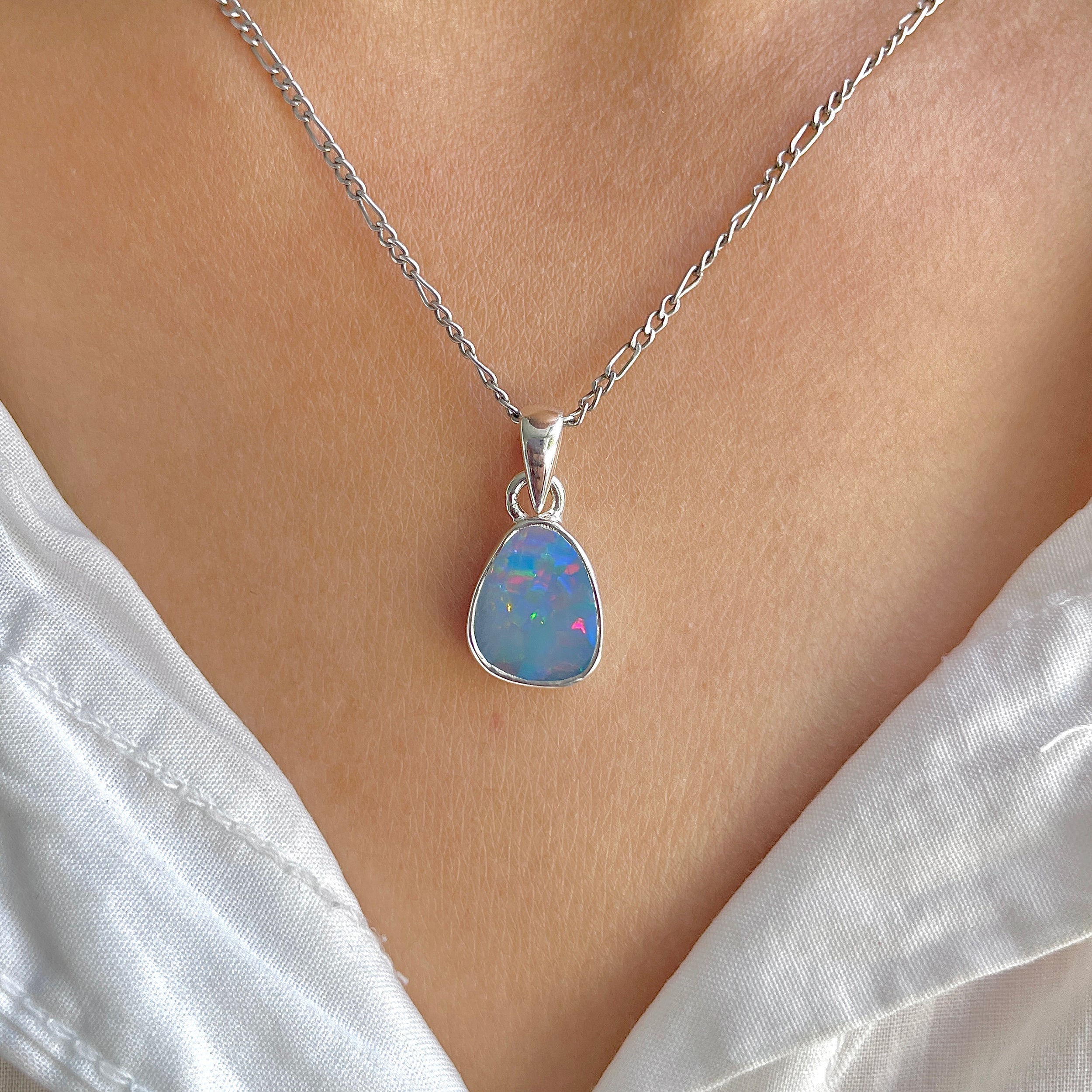 Australian Opal Pendant-(AOD-P-128.)