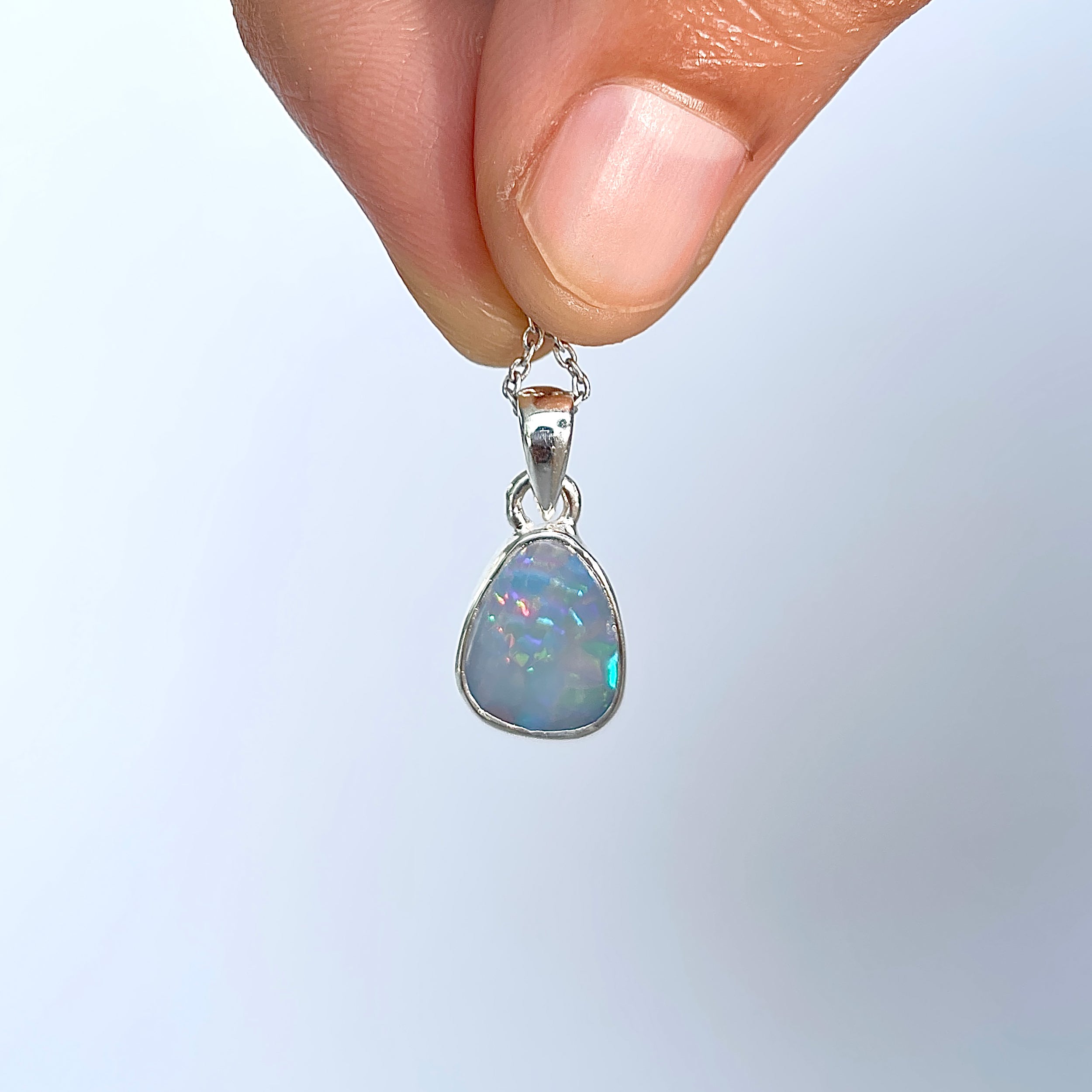 Australian Opal Pendant-(AOD-P-128.)