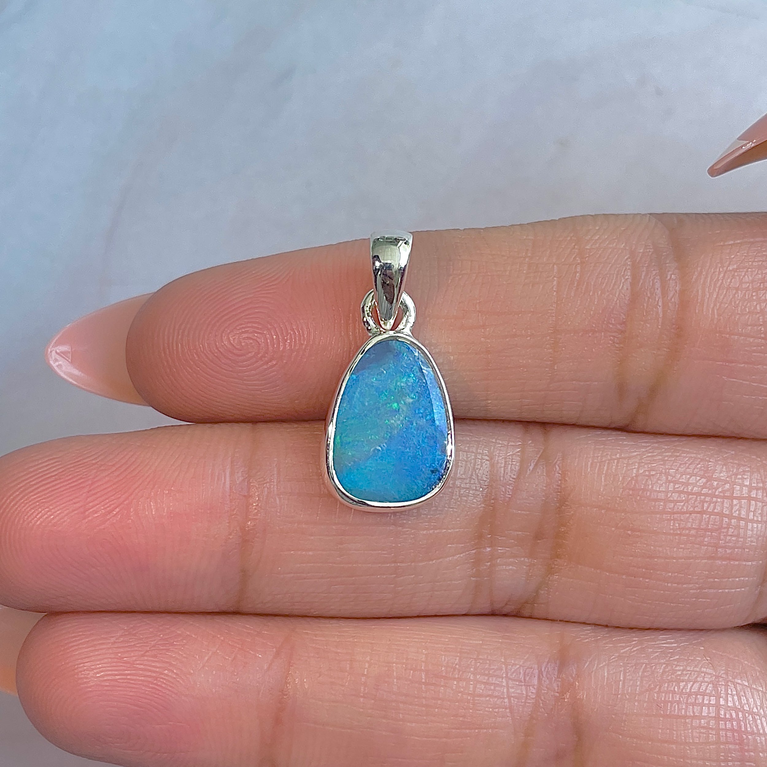 Australian Opal Pendant-(AOD-P-129.)