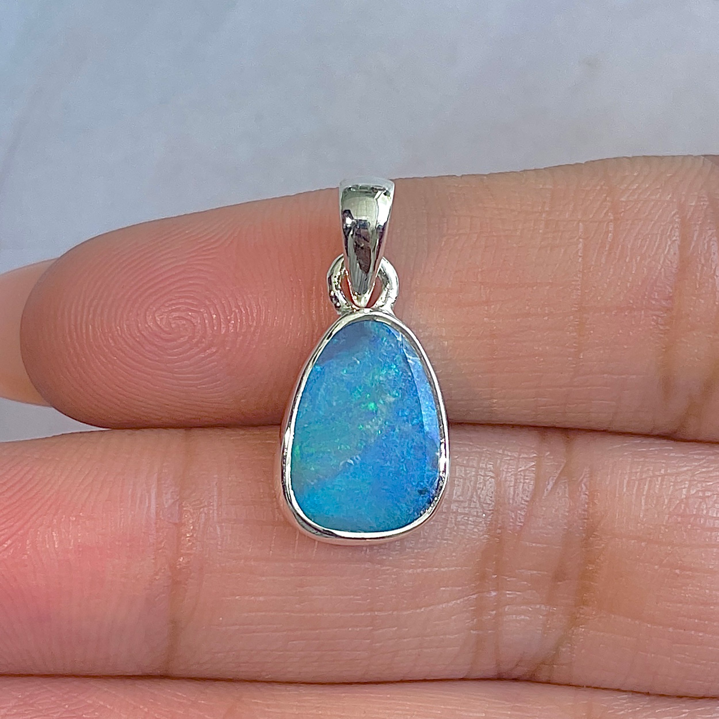 Australian Opal Pendant-(AOD-P-129.)