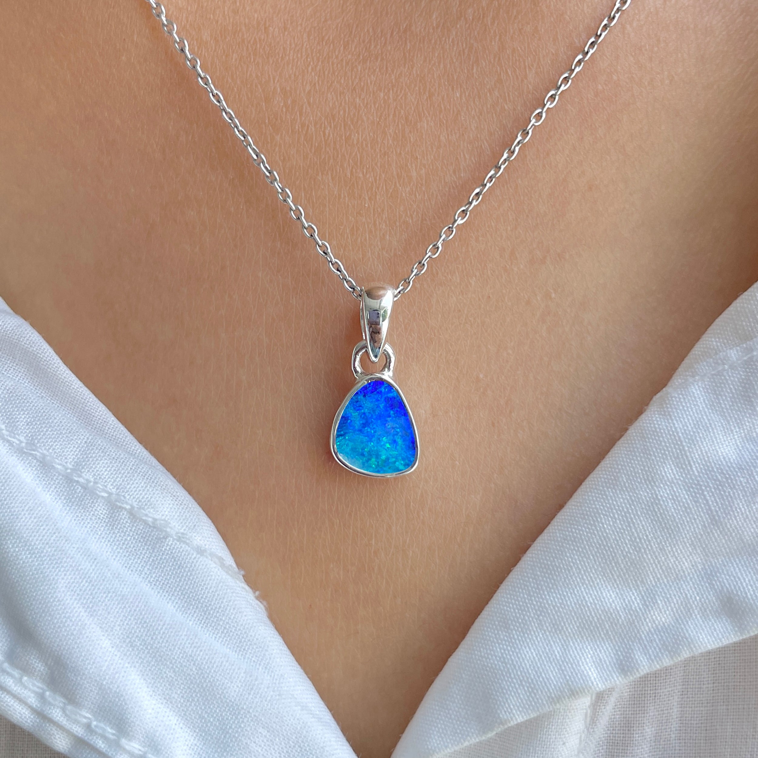 Australian Opal Pendant-(AOD-P-13.)