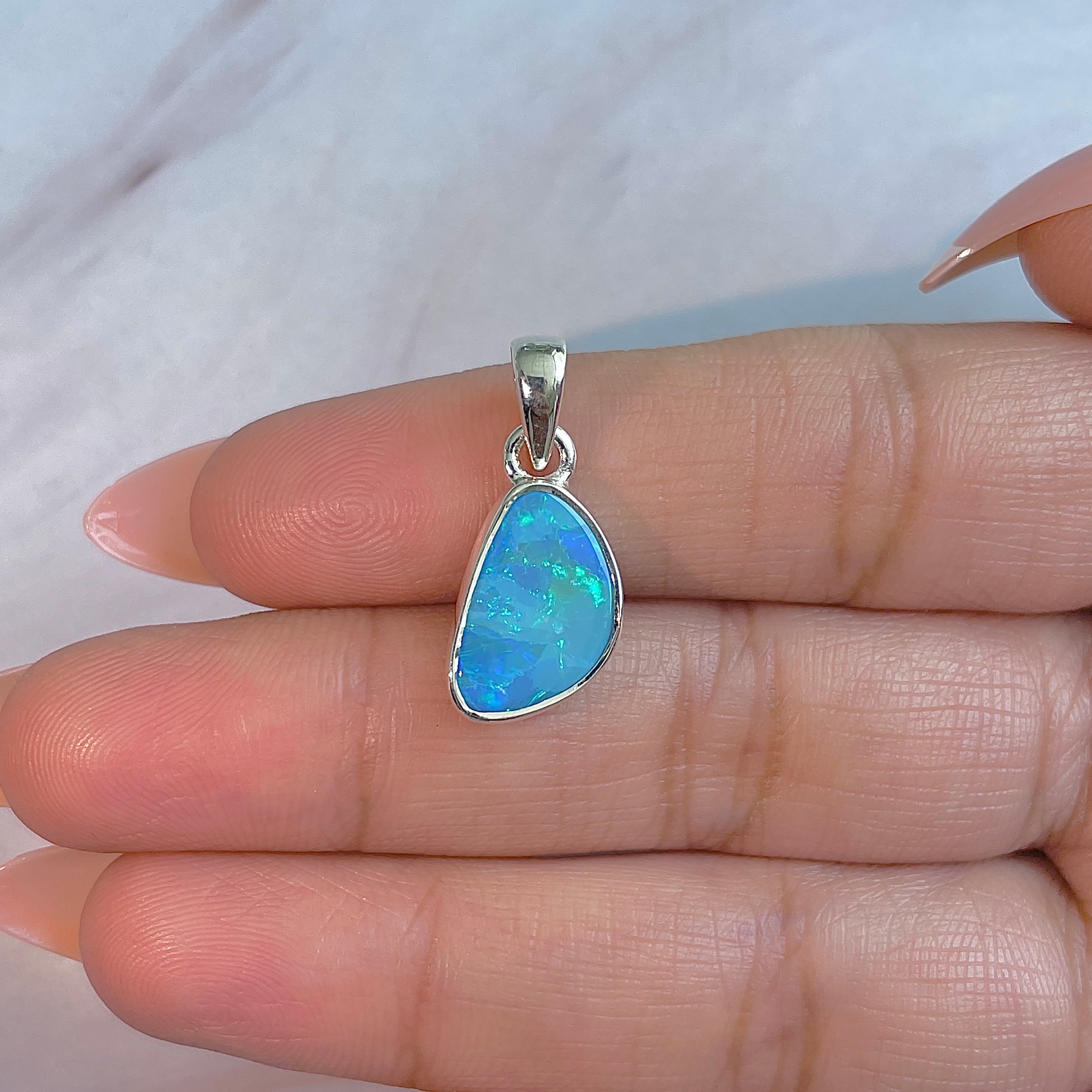 Australian Opal Pendant-(AOD-P-132.)