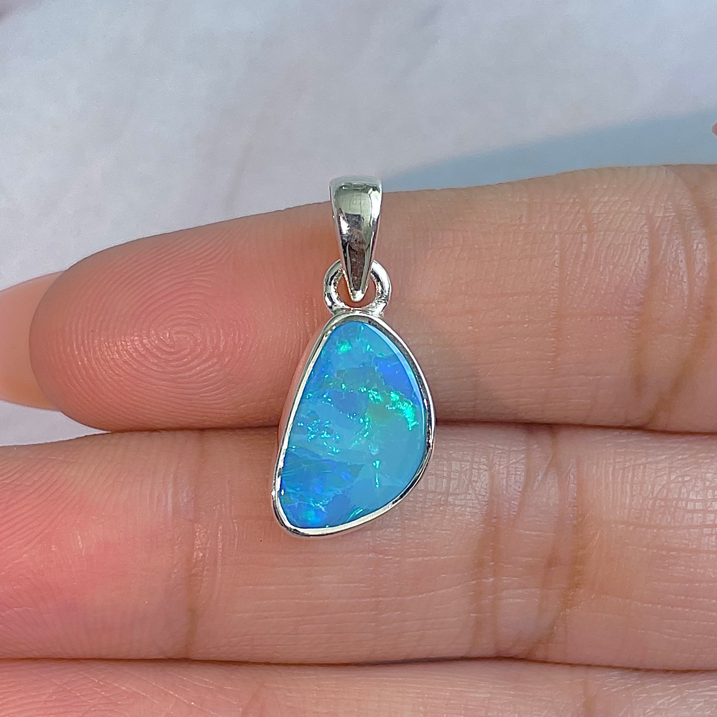 Australian Opal Pendant-(AOD-P-132.)