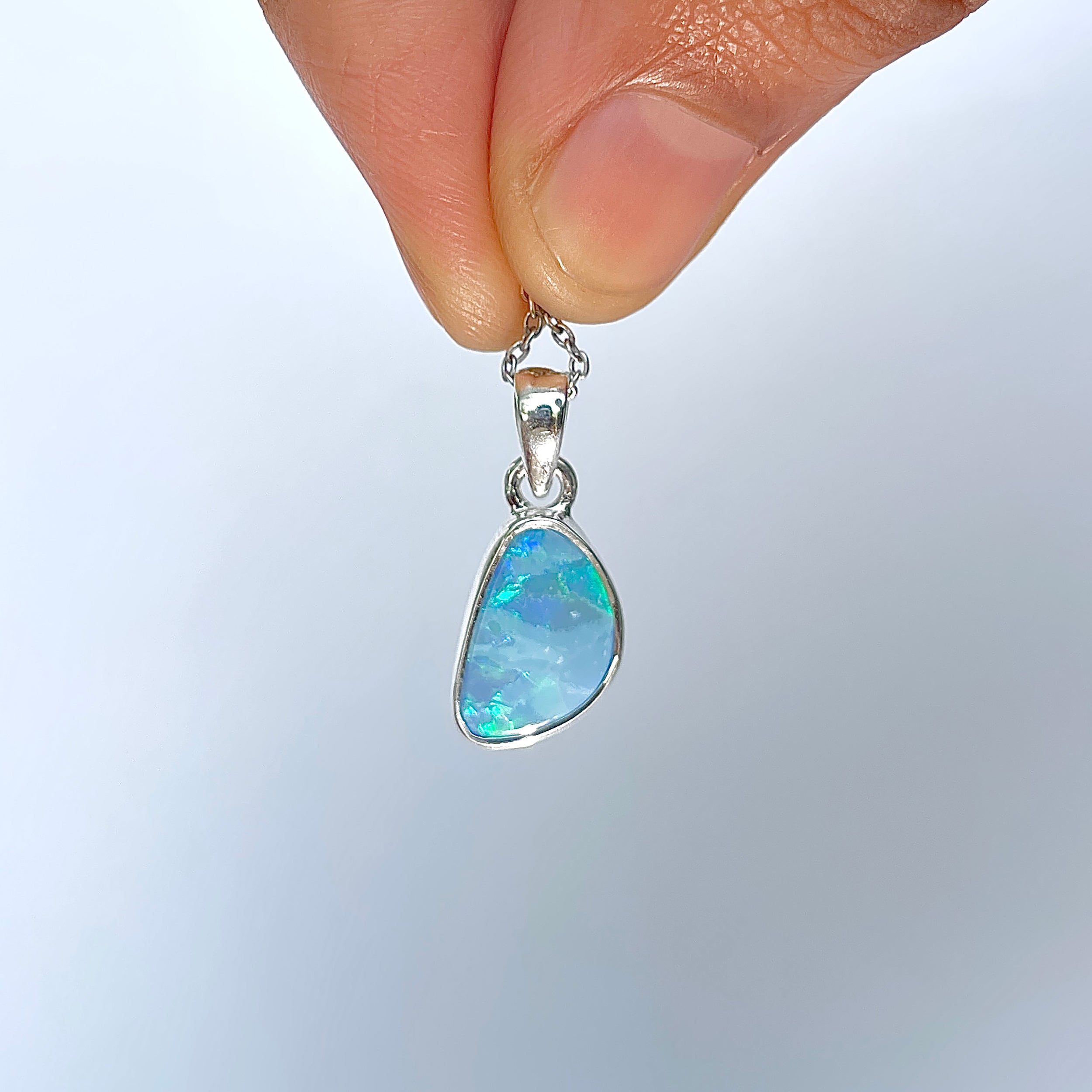 Australian Opal Pendant-(AOD-P-132.)