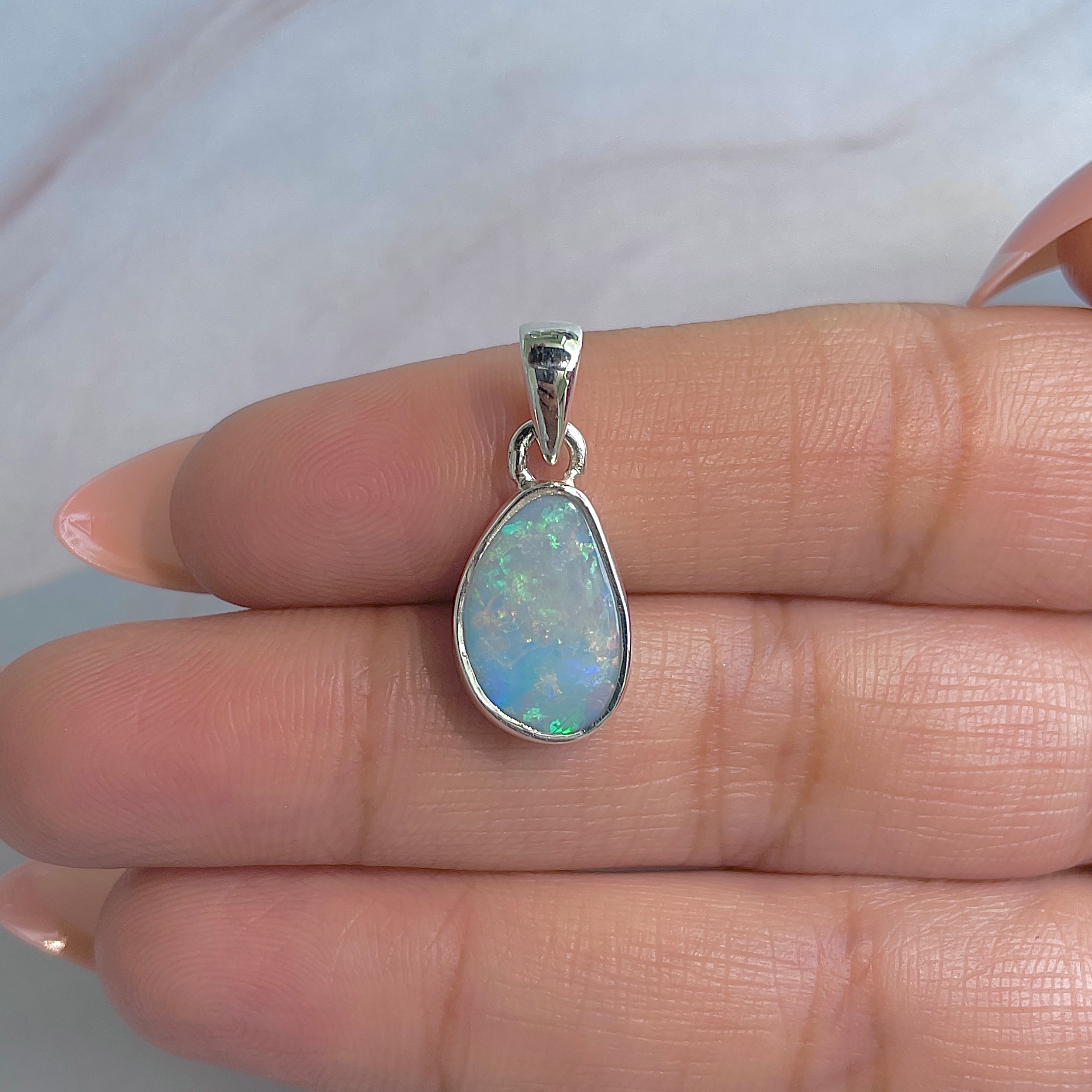 Australian Opal Pendant-(AOD-P-134.)