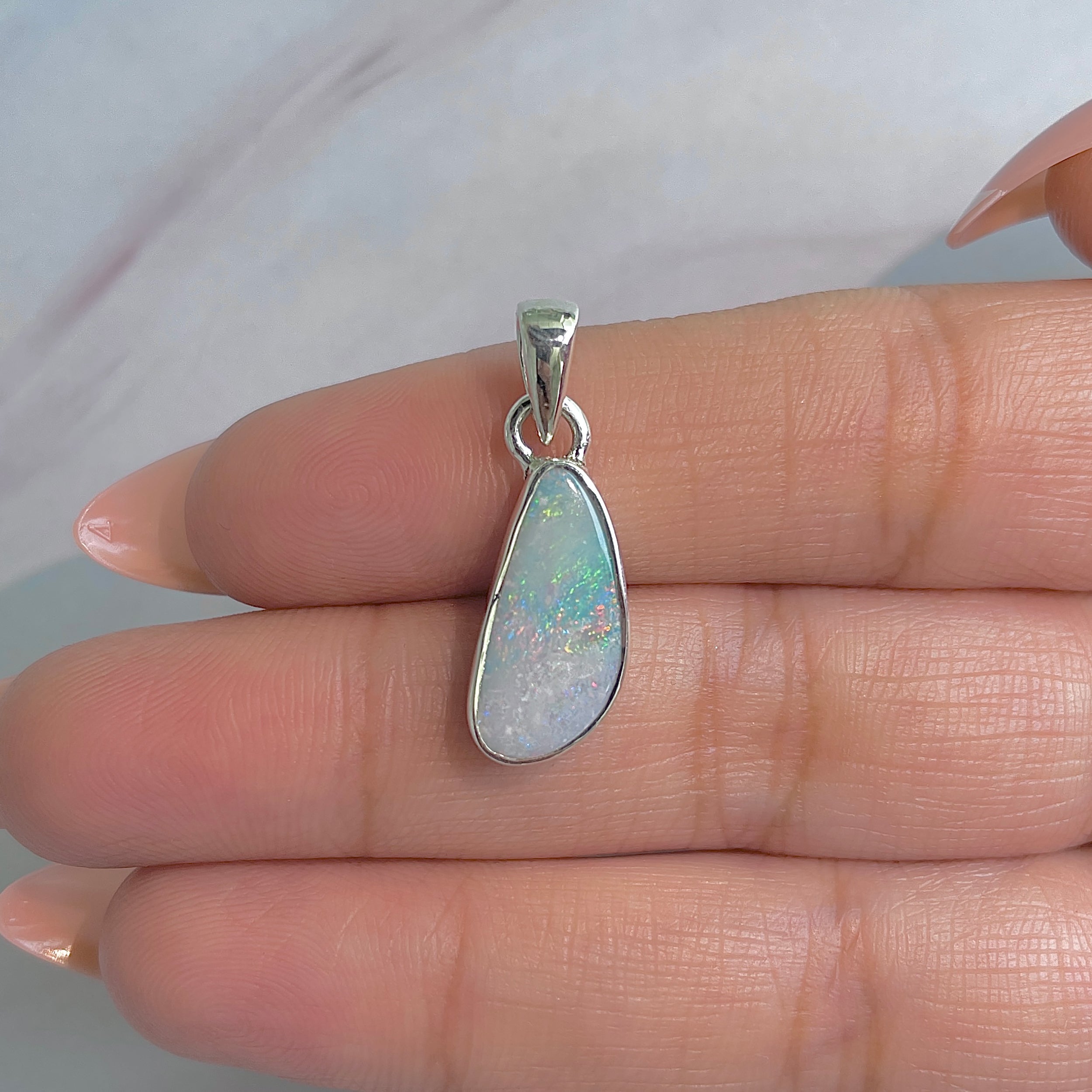 Australian Opal Pendant-(AOD-P-137.)