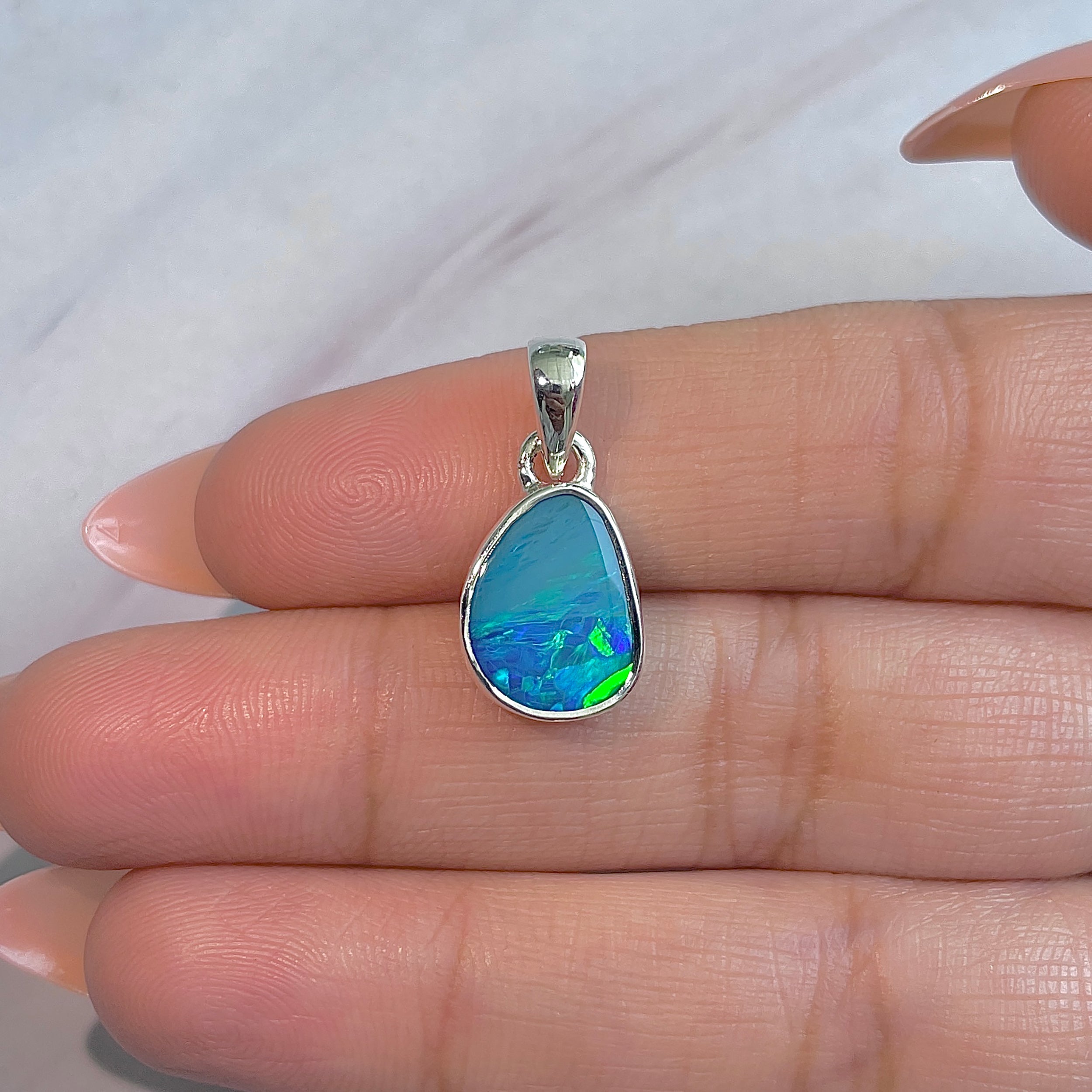 Australian Opal Pendant-(AOD-P-138.)