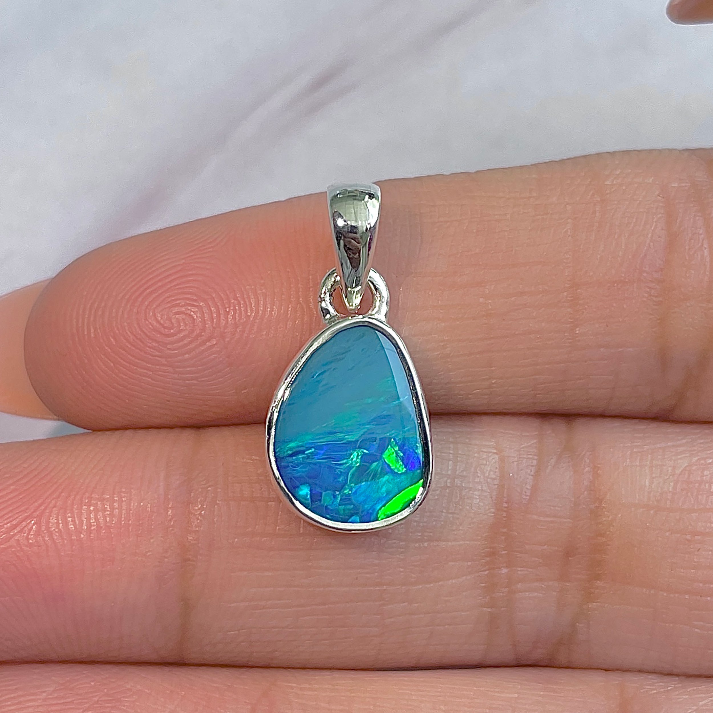Australian Opal Pendant-(AOD-P-138.)