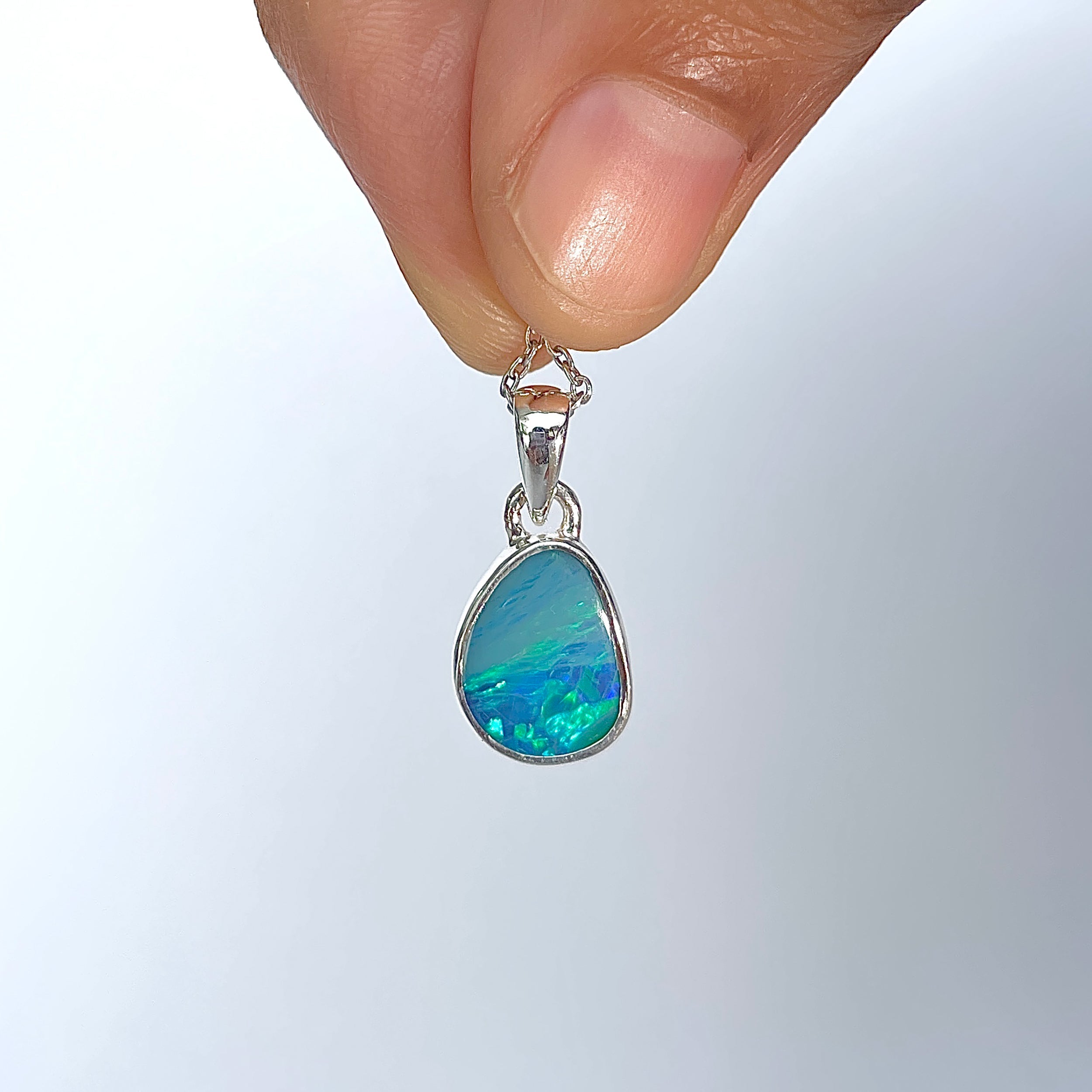 Australian Opal Pendant-(AOD-P-138.)