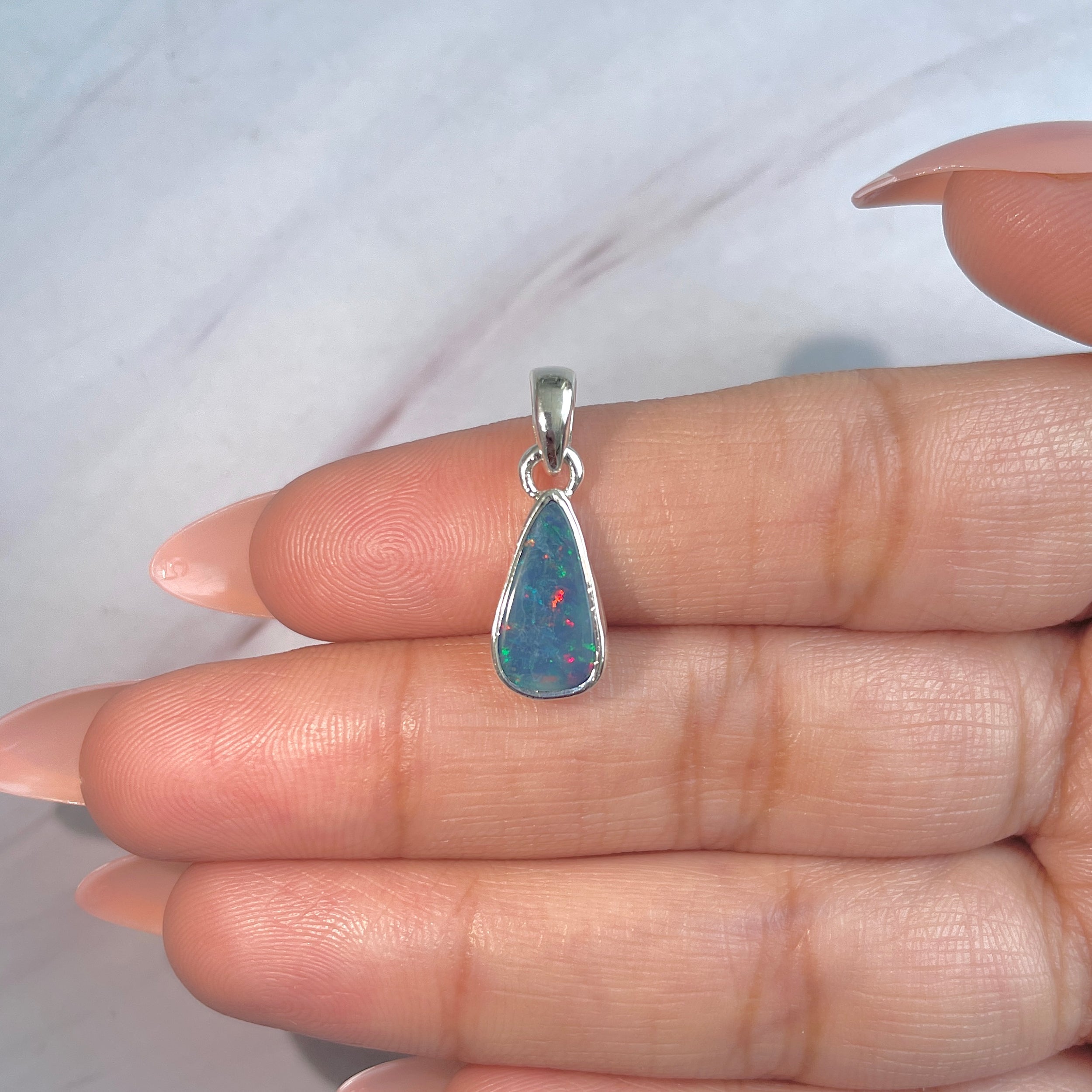 Australian Opal Pendant-(AOD-P-14.)