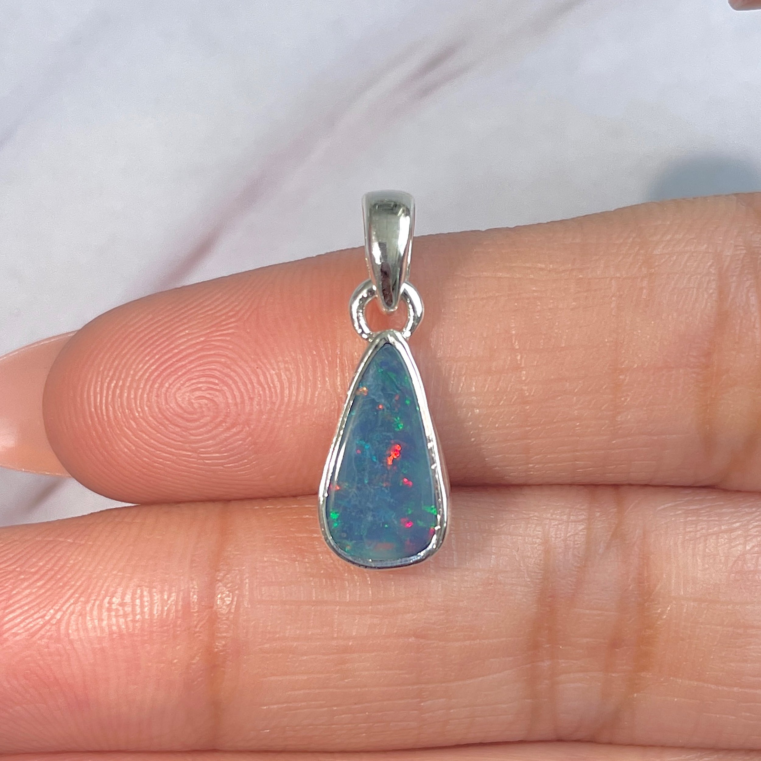 Australian Opal Pendant-(AOD-P-14.)