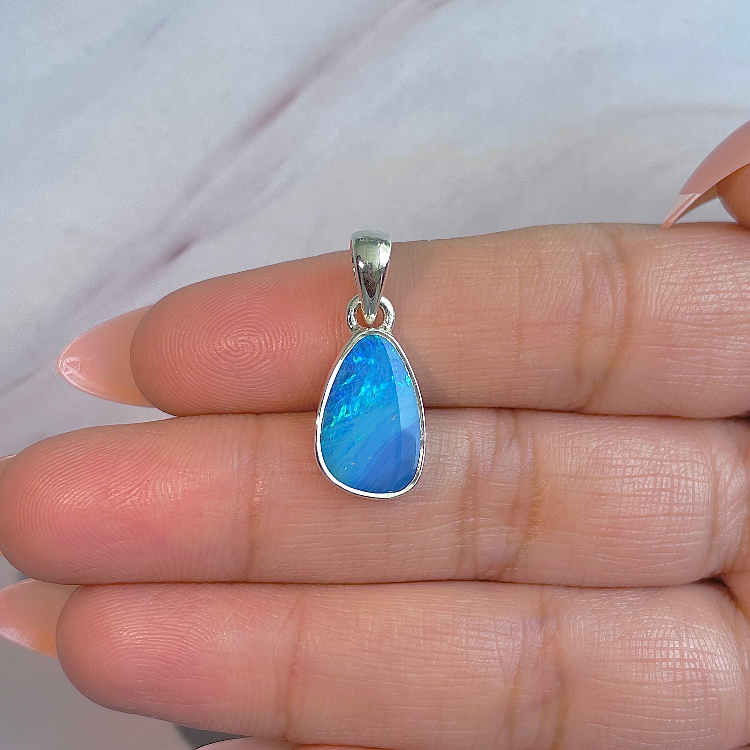 Australian Opal Pendant-(AOD-P-141.)