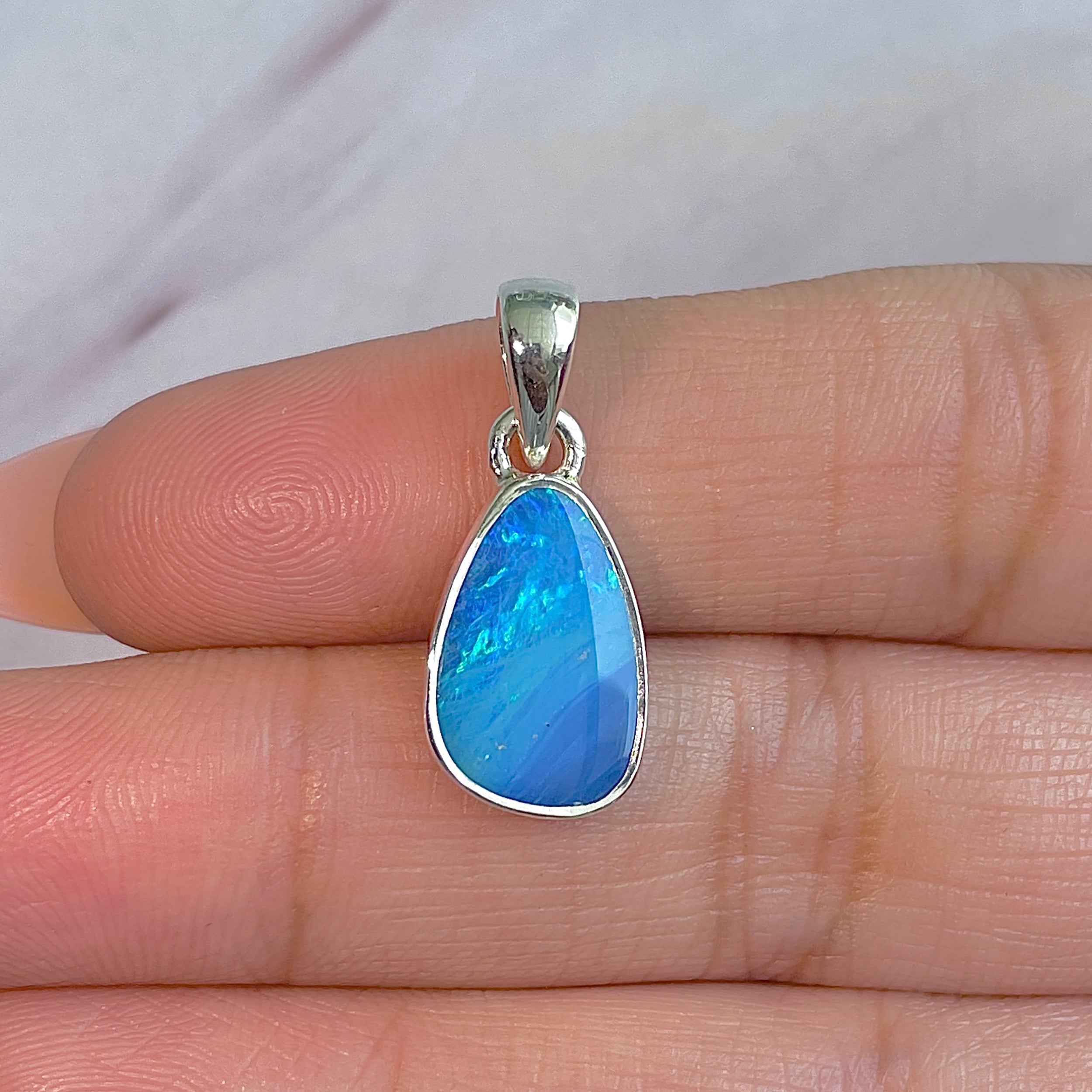Australian Opal Pendant-(AOD-P-141.)