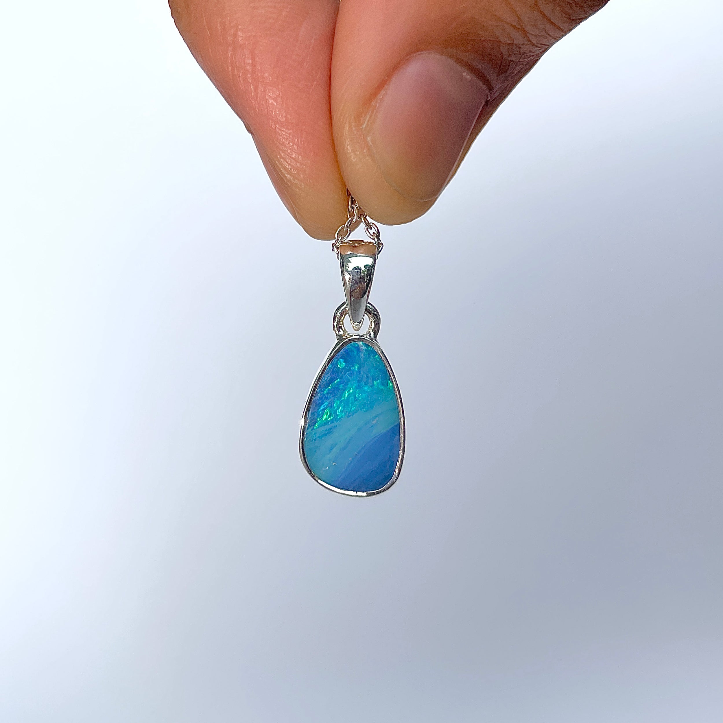 Australian Opal Pendant-(AOD-P-141.)