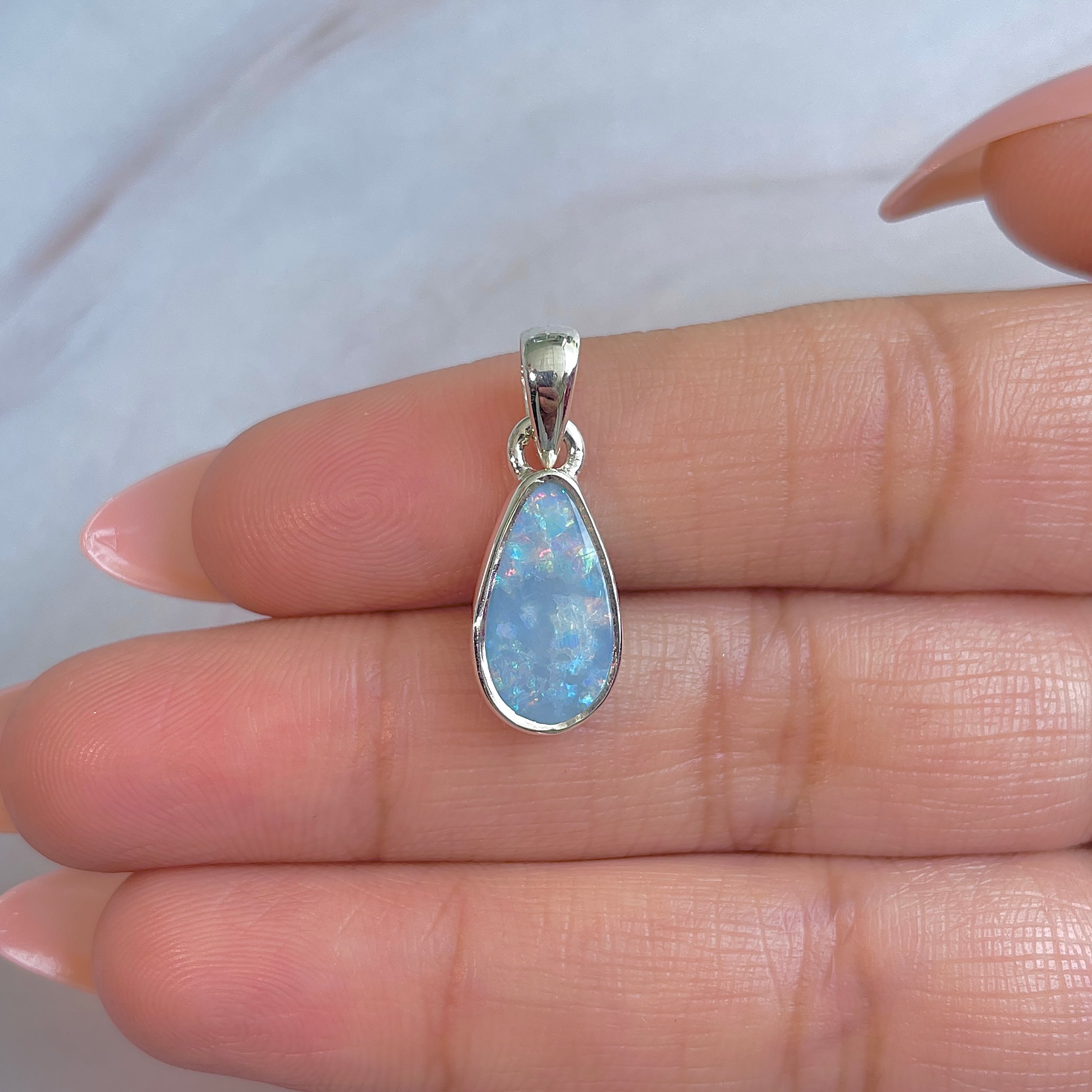 Australian Opal Pendant-(AOD-P-142.)