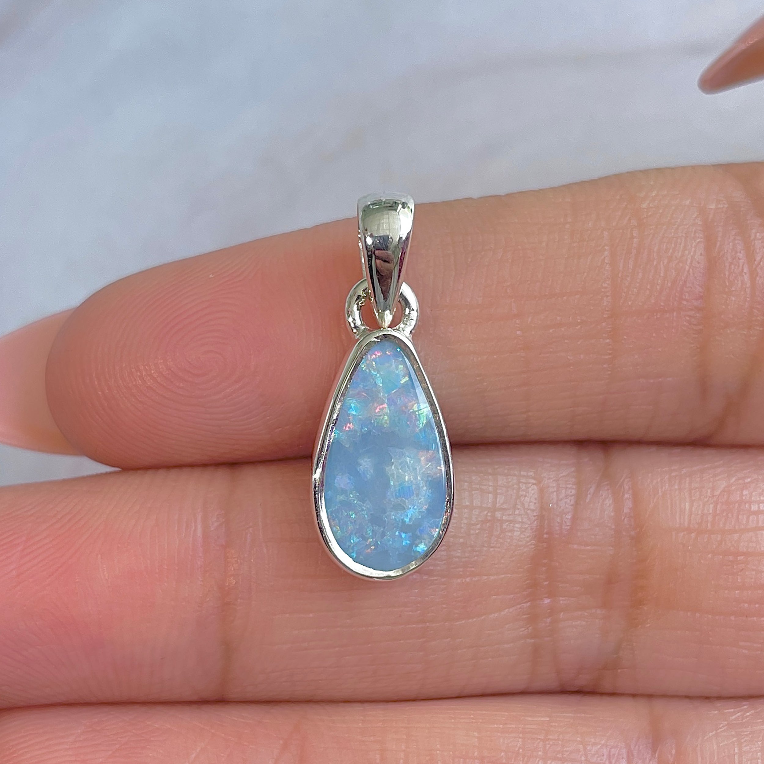 Australian Opal Pendant-(AOD-P-142.)