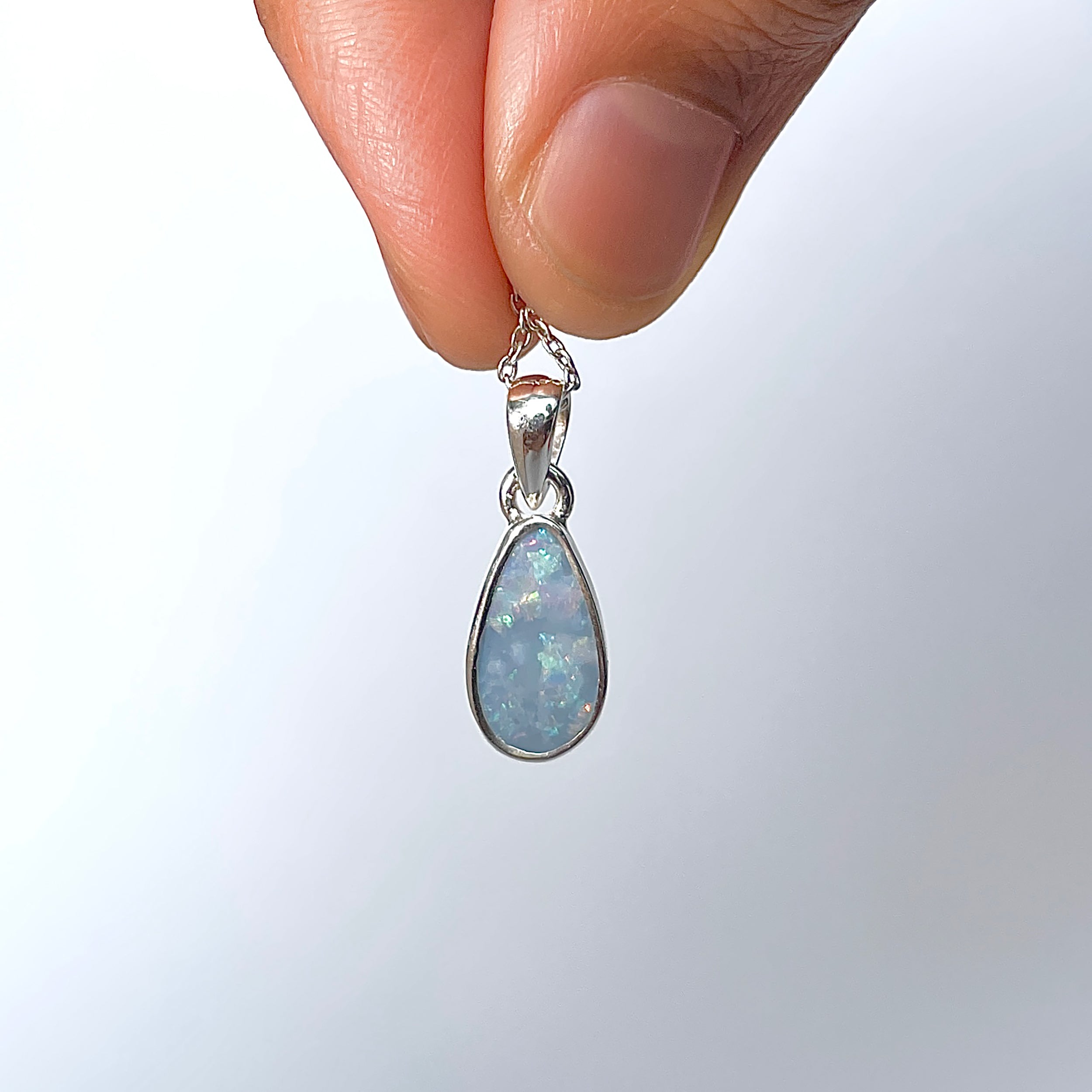Australian Opal Pendant-(AOD-P-142.)
