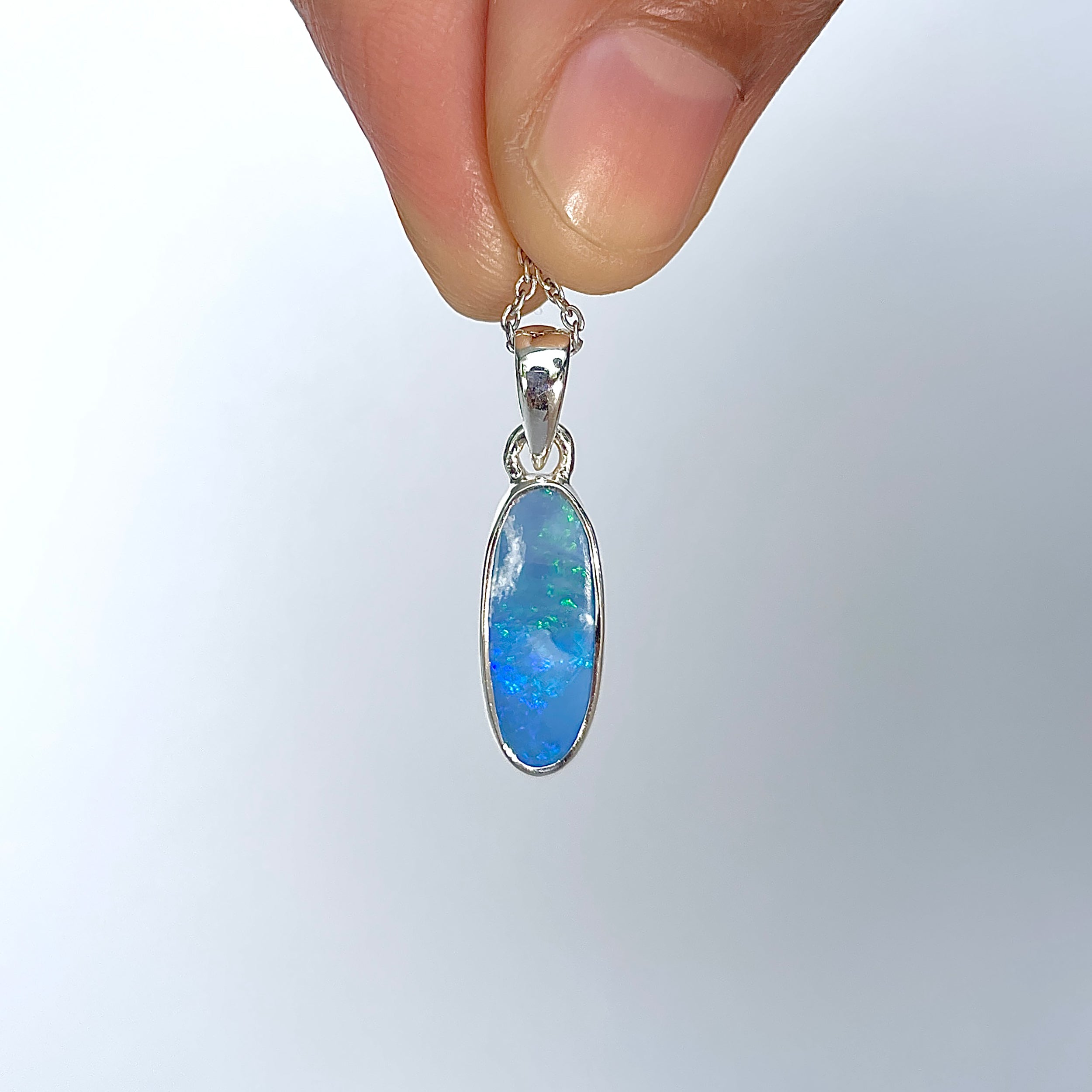 Australian Opal Pendant-(AOD-P-143.)