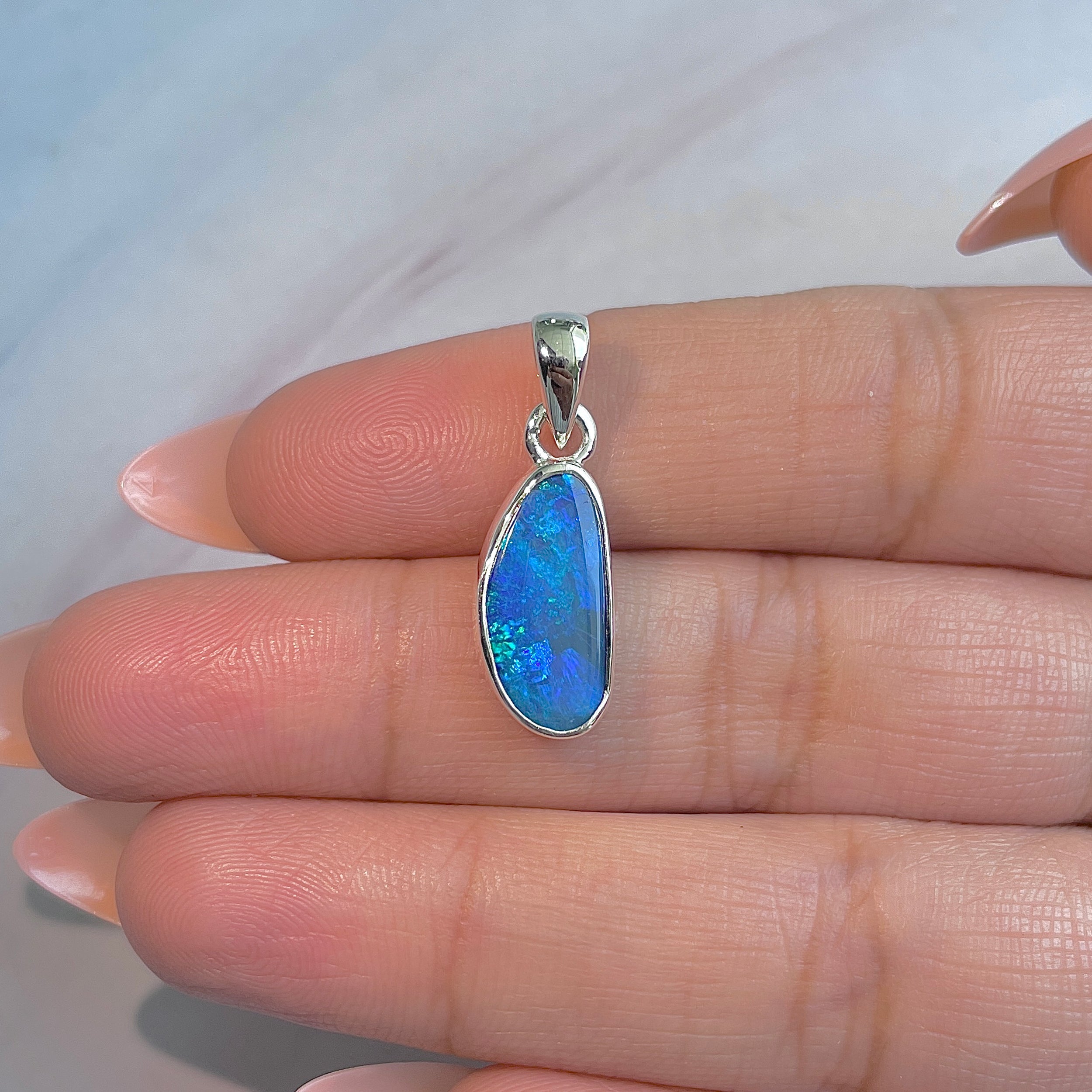 Australian Opal Pendant-(AOD-P-144.)