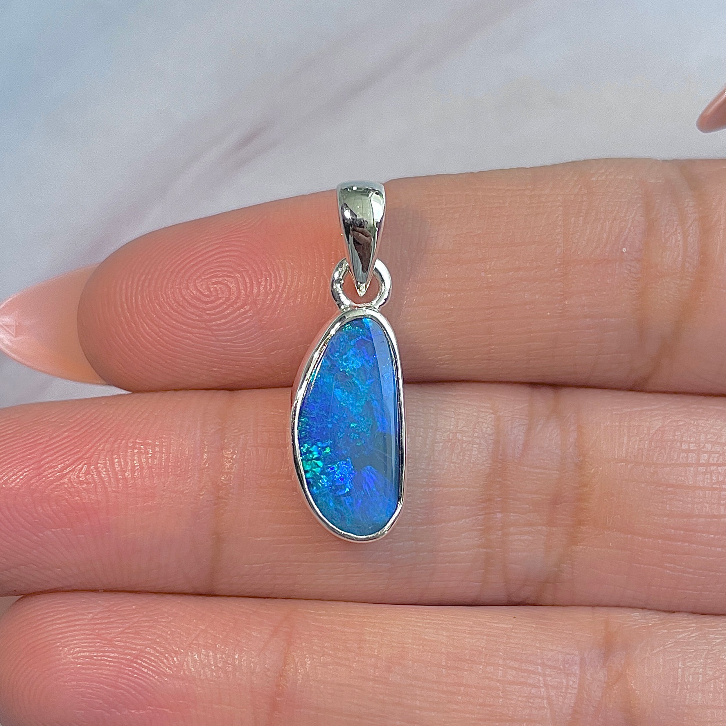 Australian Opal Pendant-(AOD-P-144.)