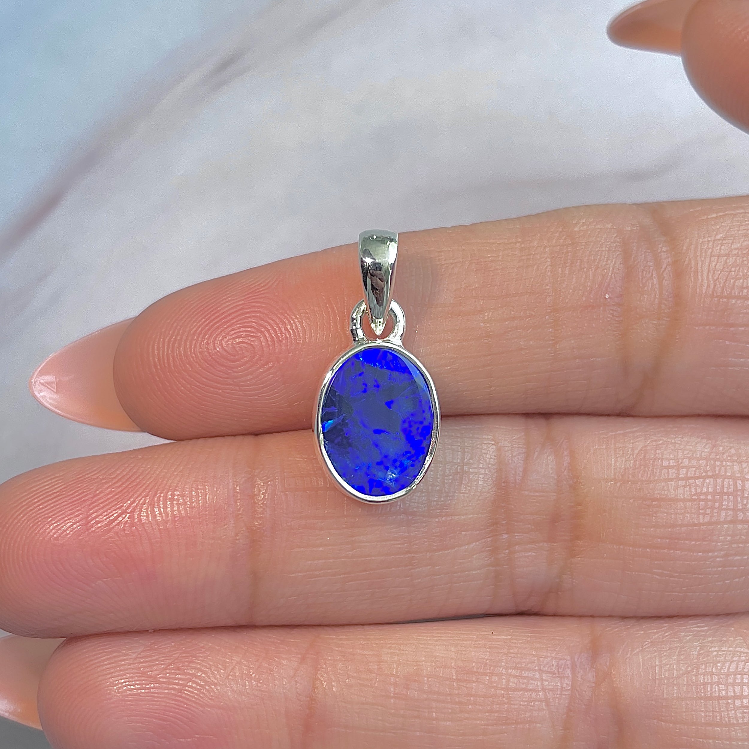 Australian Opal Pendant-(AOD-P-145.)