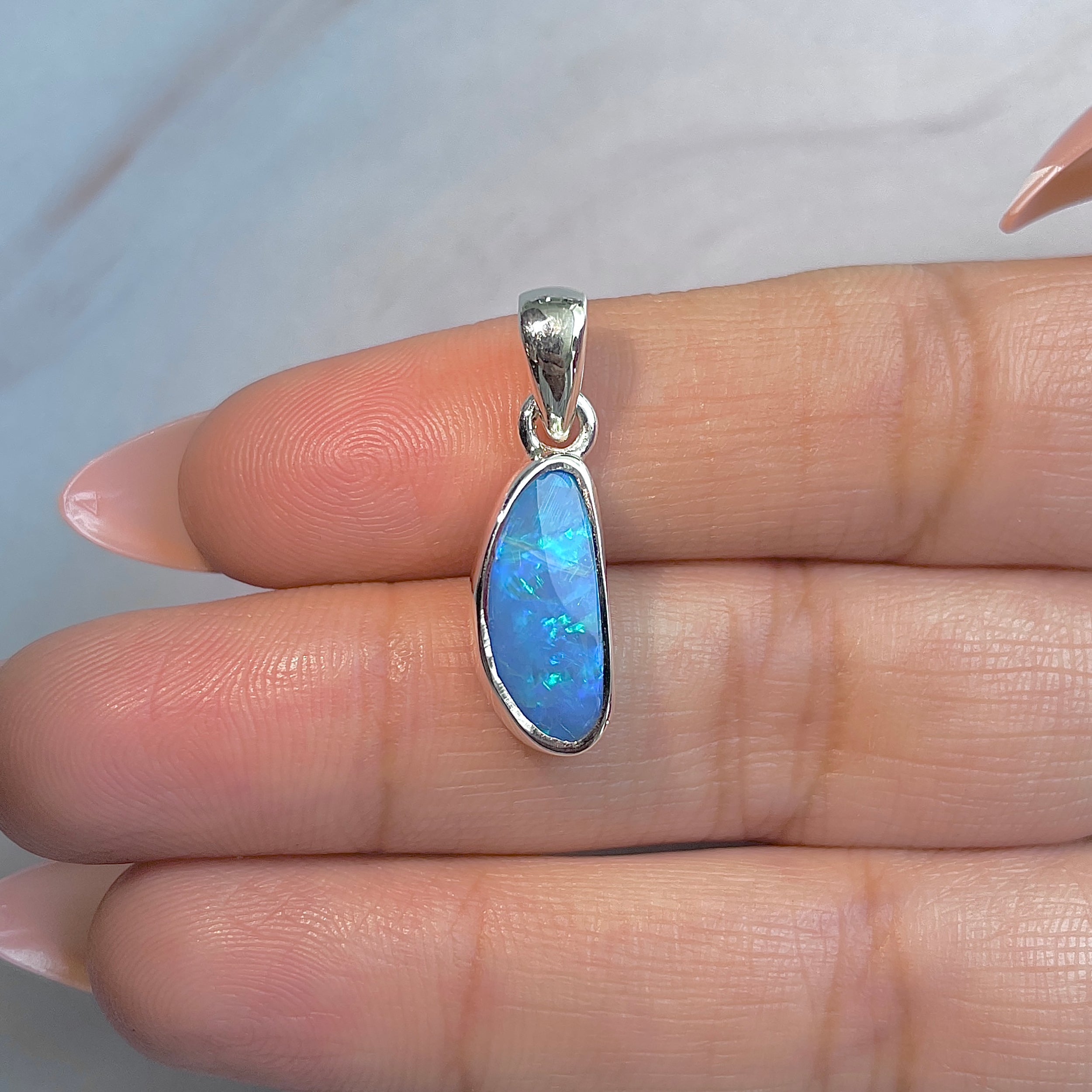 Australian Opal Pendant-(AOD-P-146.)