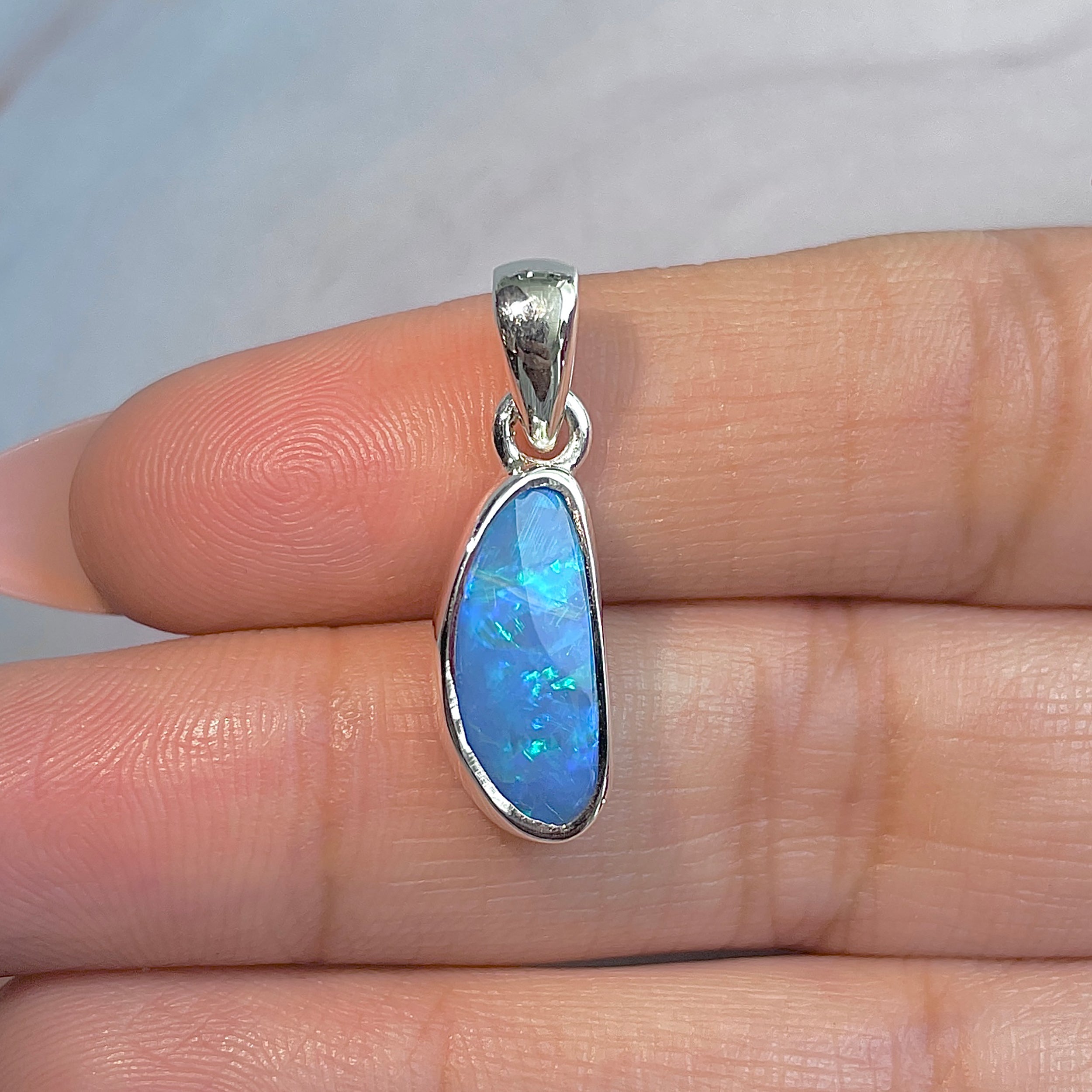 Australian Opal Pendant-(AOD-P-146.)