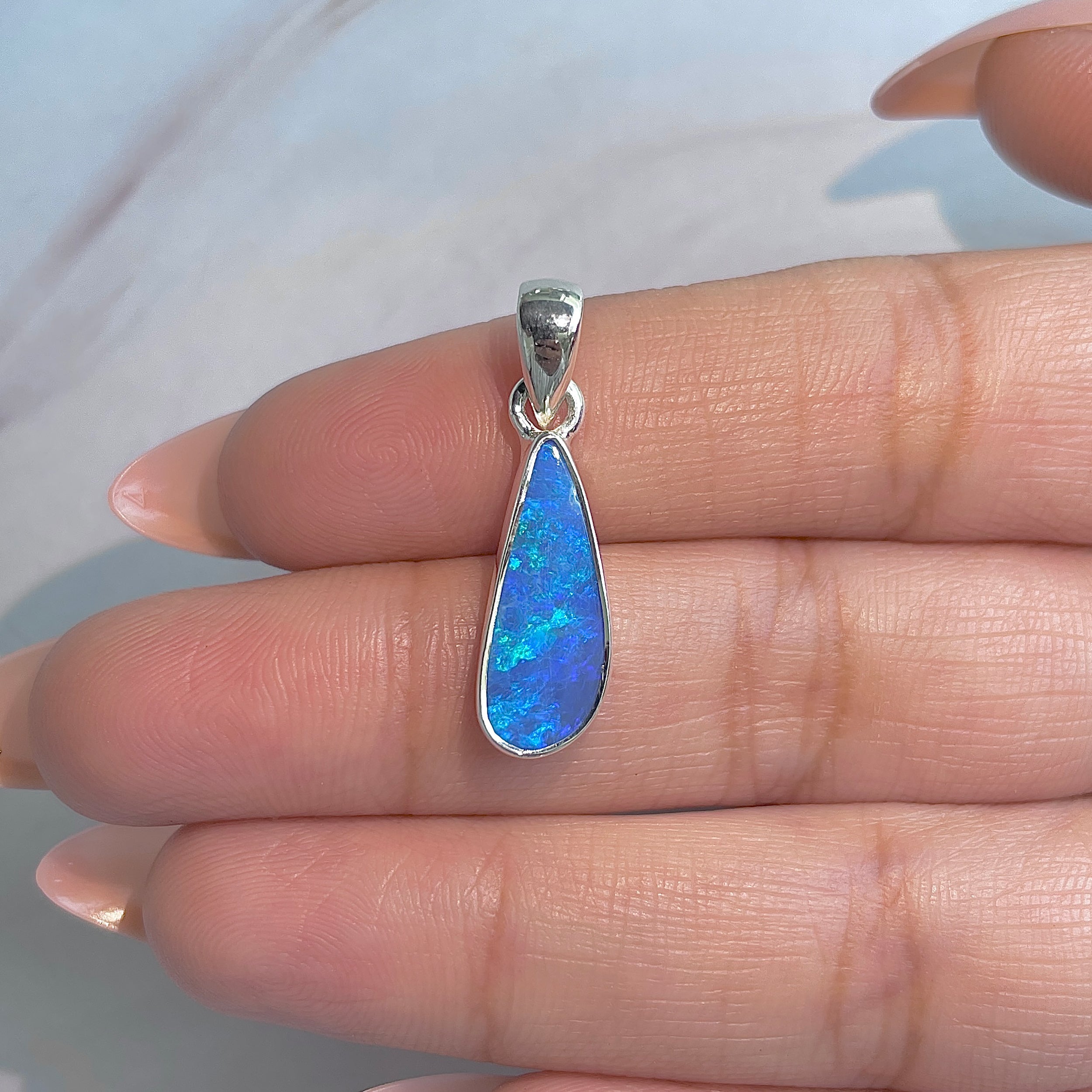 Australian Opal Pendant-(AOD-P-147.)