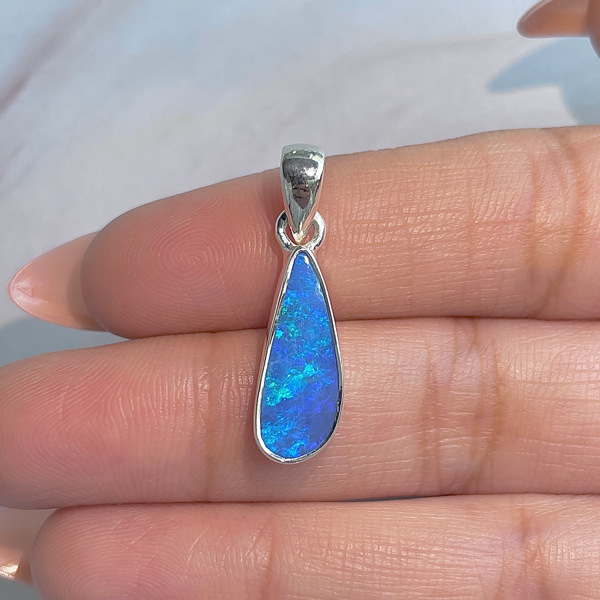 Australian Opal Pendant-(AOD-P-147.)