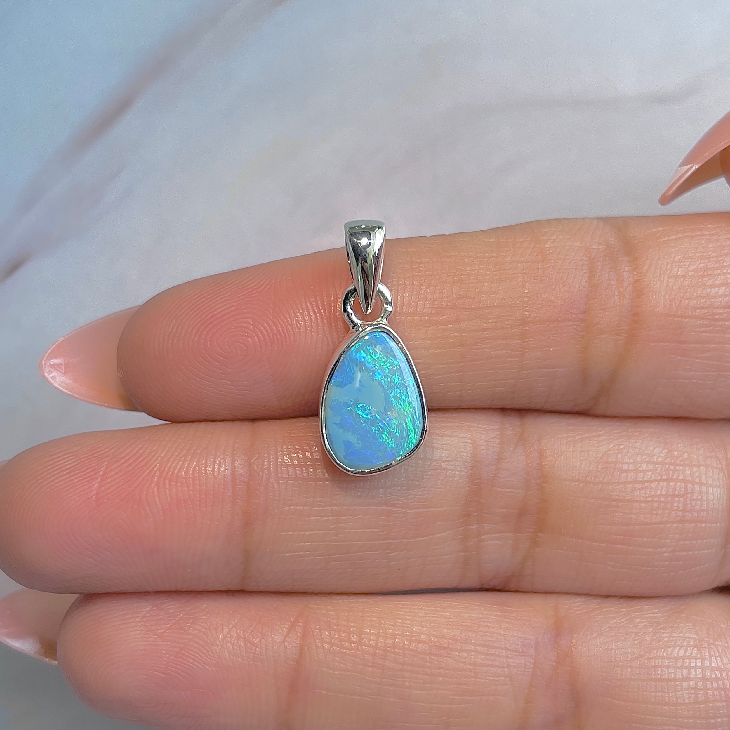 Australian Opal Pendant-(AOD-P-148.)