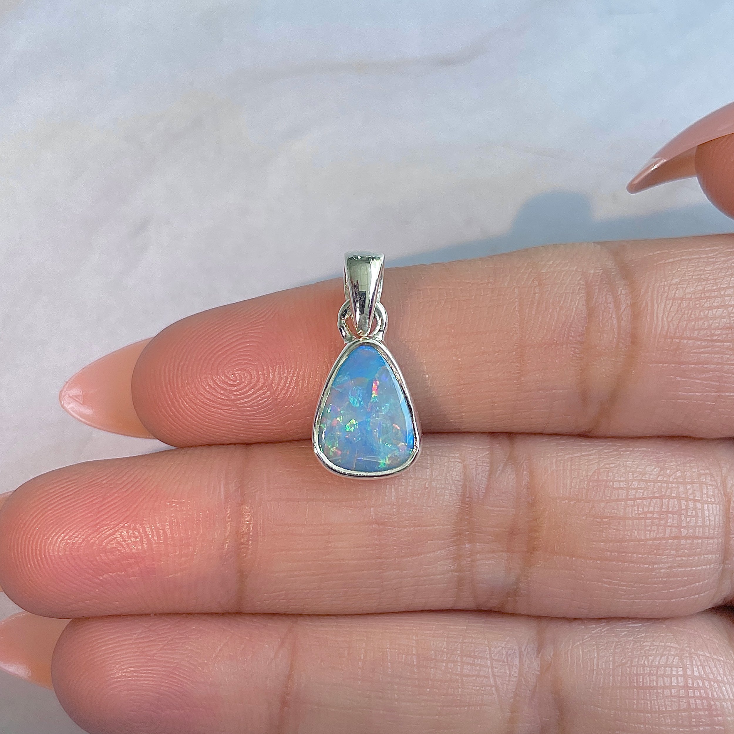 Australian Opal Pendant-(AOD-P-154.)