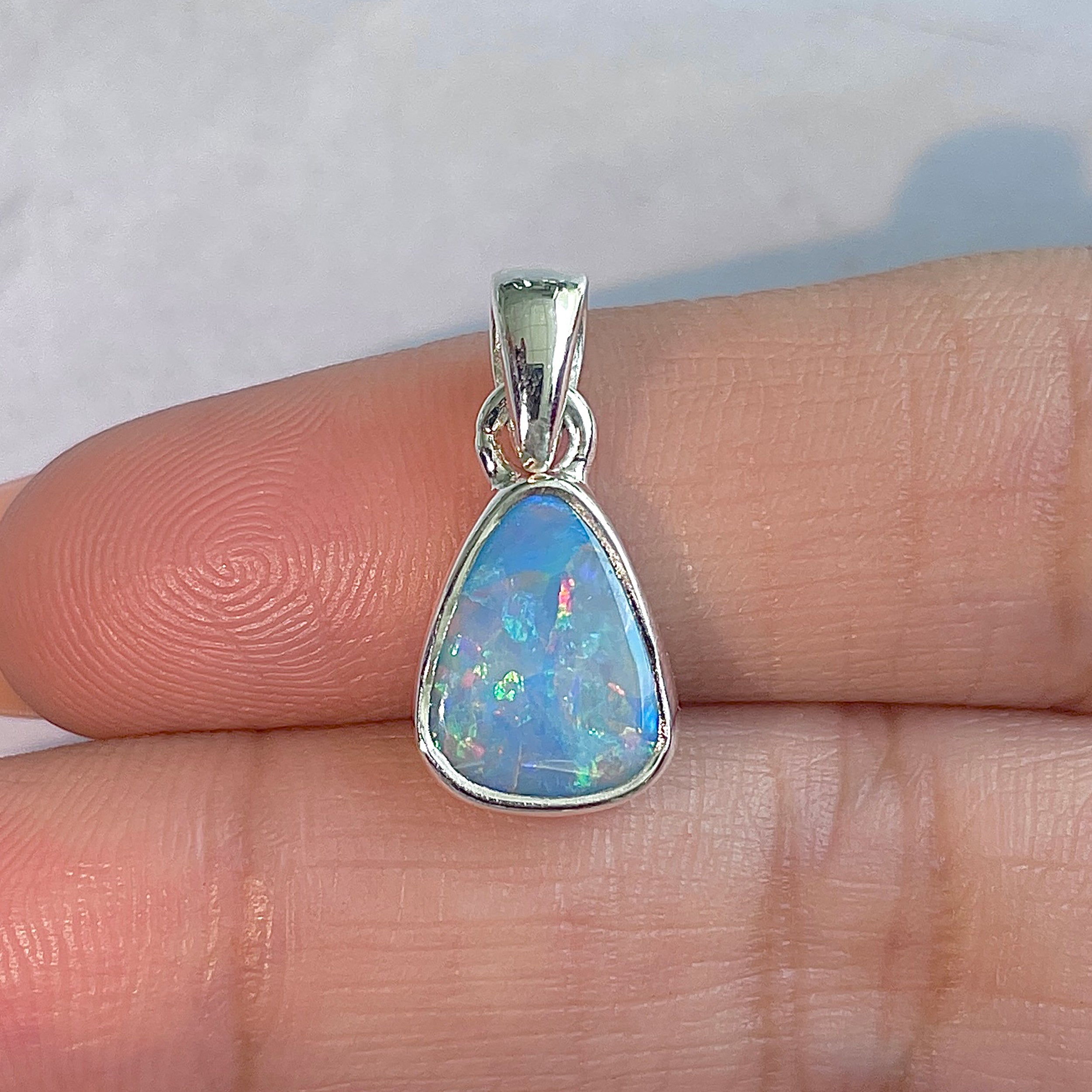 Australian Opal Pendant-(AOD-P-154.)