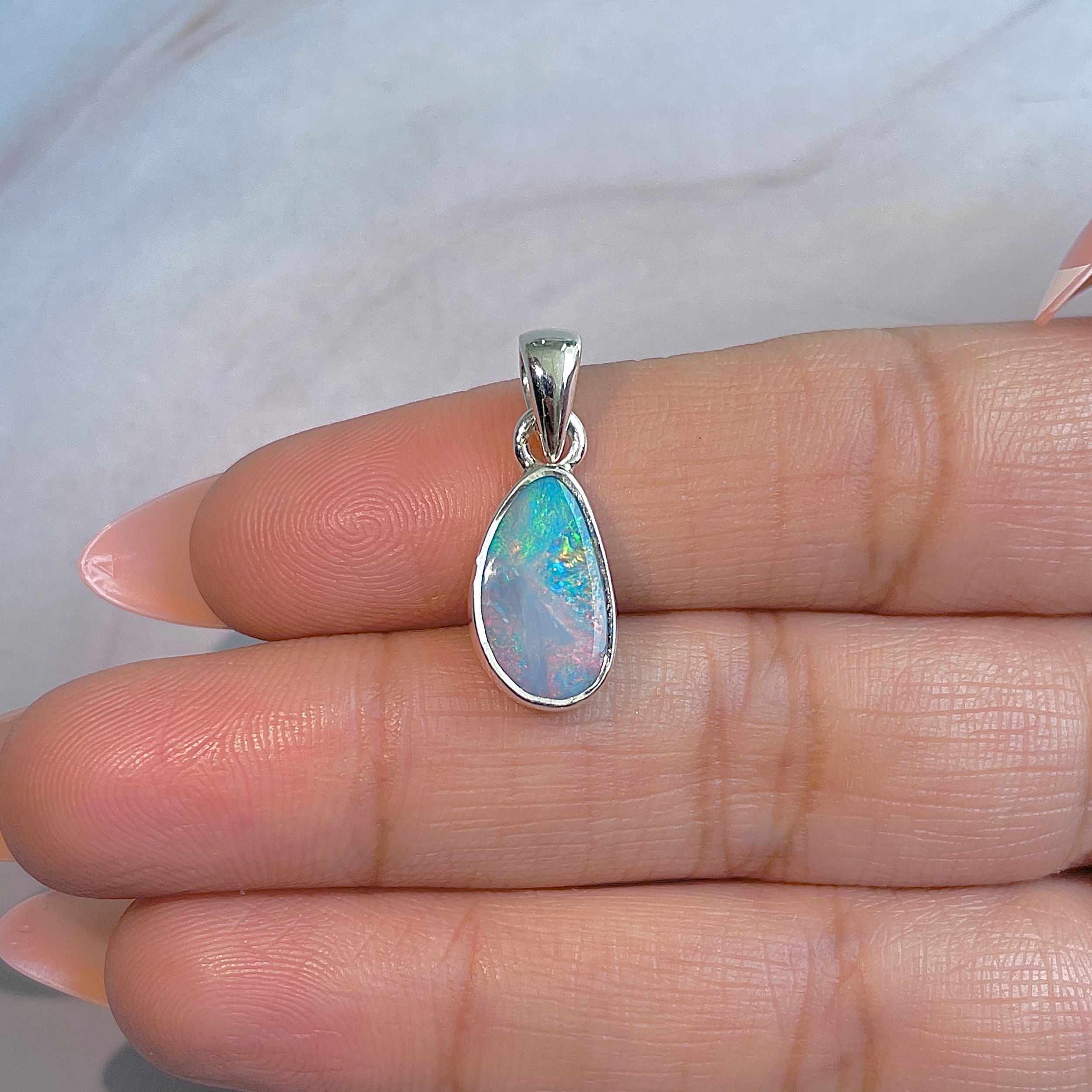 Australian Opal Pendant-(AOD-P-155.)
