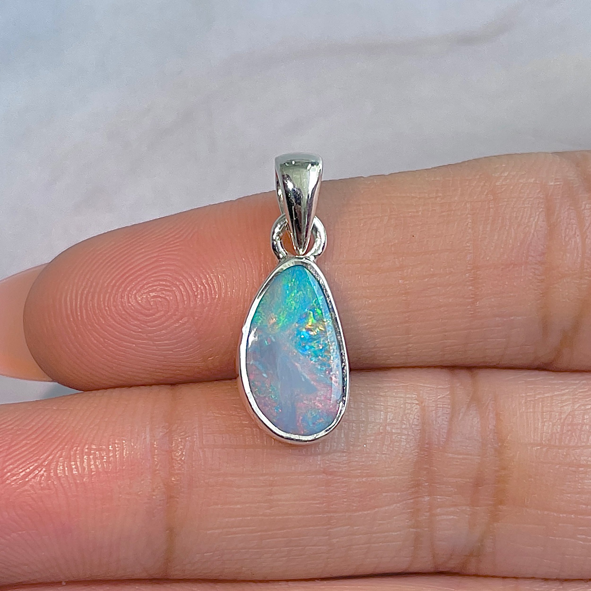 Australian Opal Pendant-(AOD-P-155.)