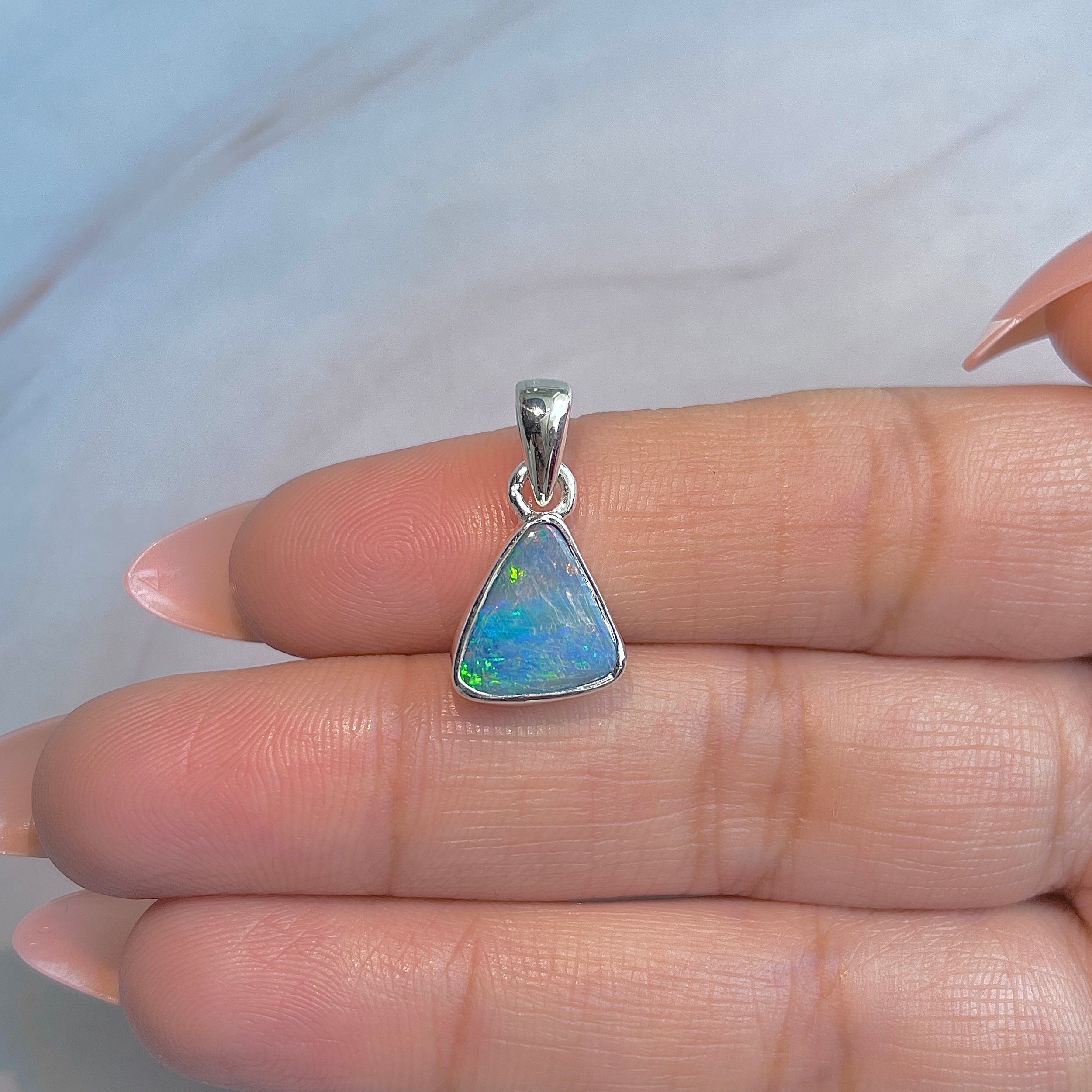 Australian Opal Pendant-(AOD-P-156.)