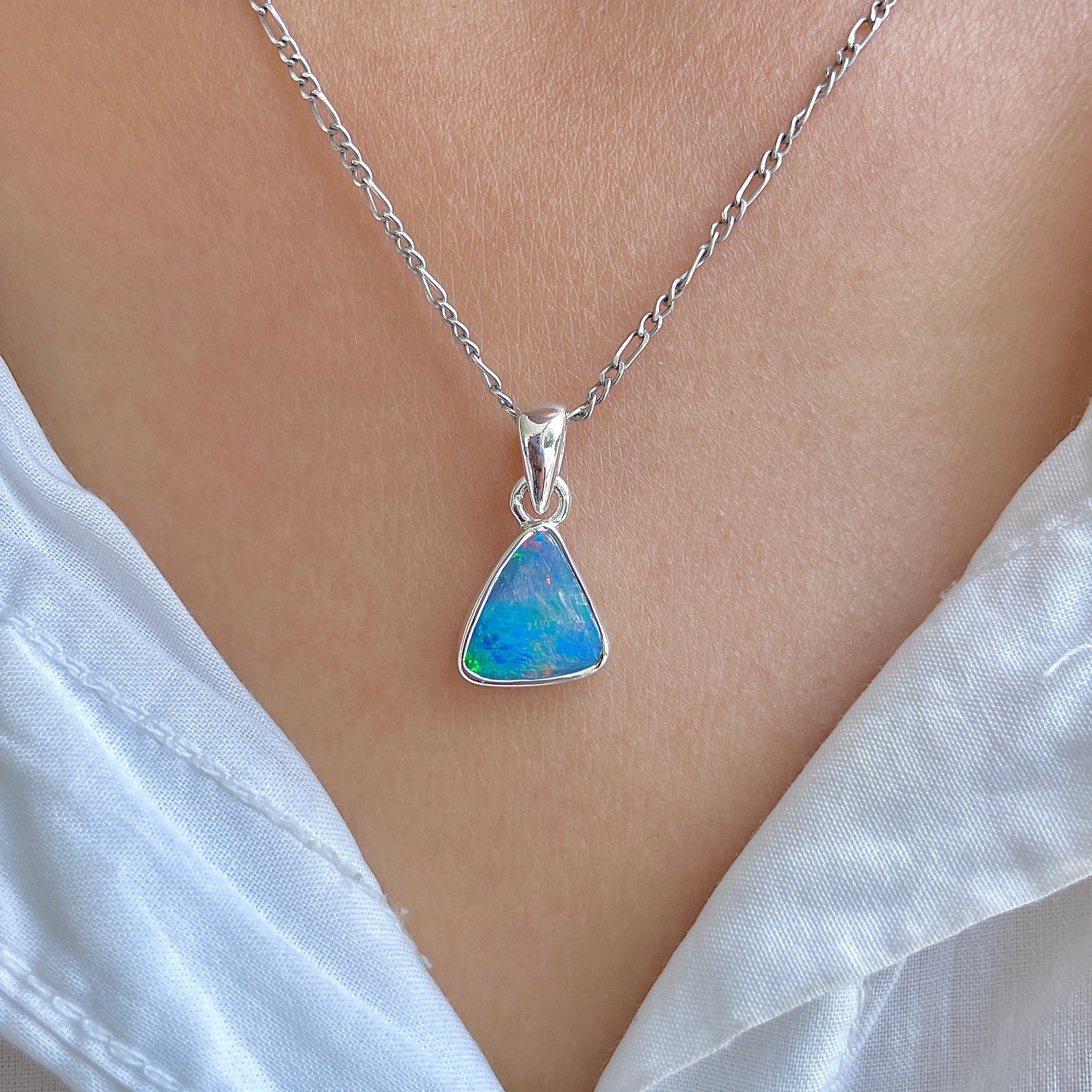 Australian Opal Pendant-(AOD-P-156.)