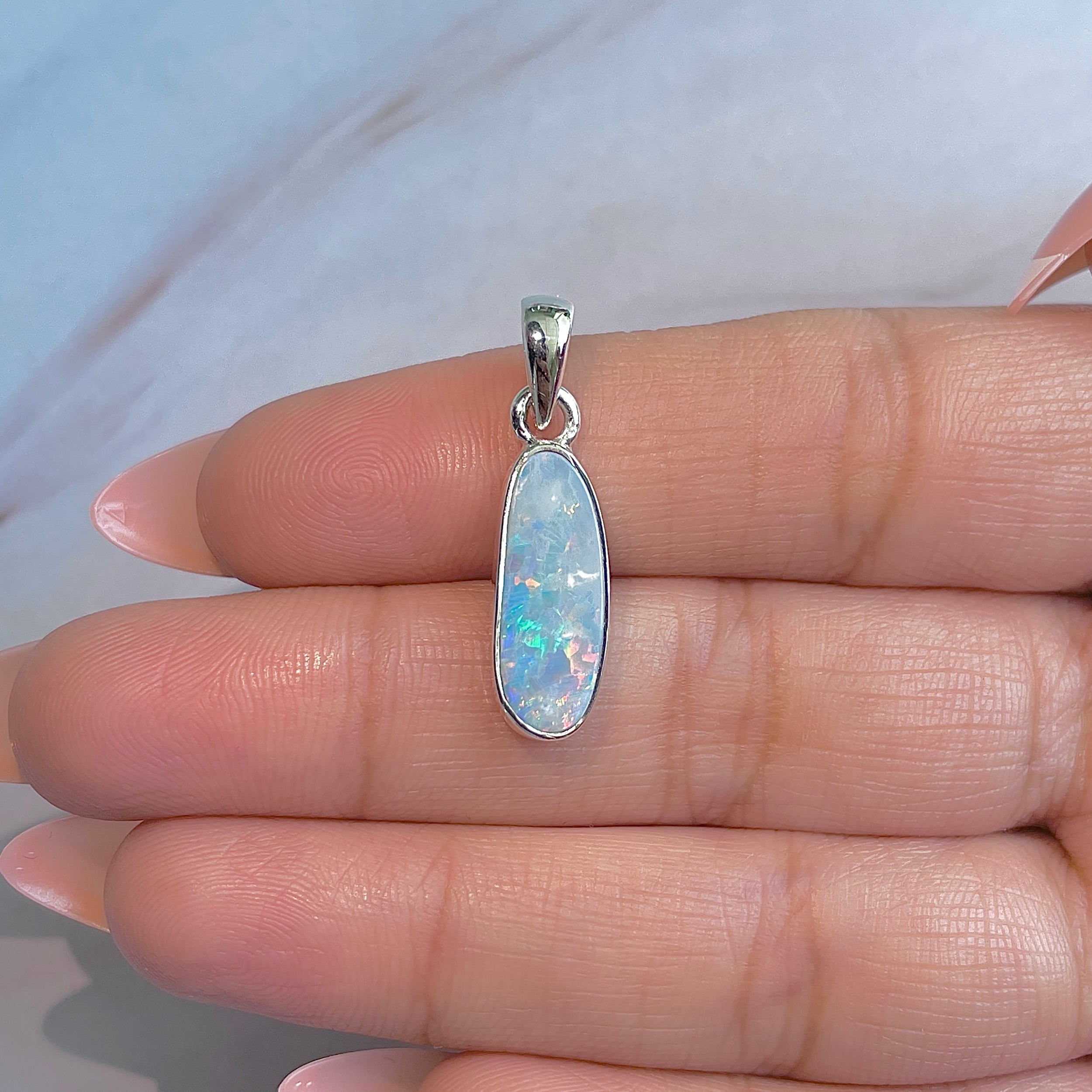 Australian Opal Pendant-(AOD-P-157.)